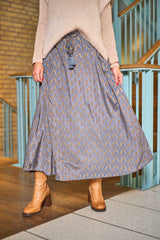 LUNA regular skirt - Blue Mist