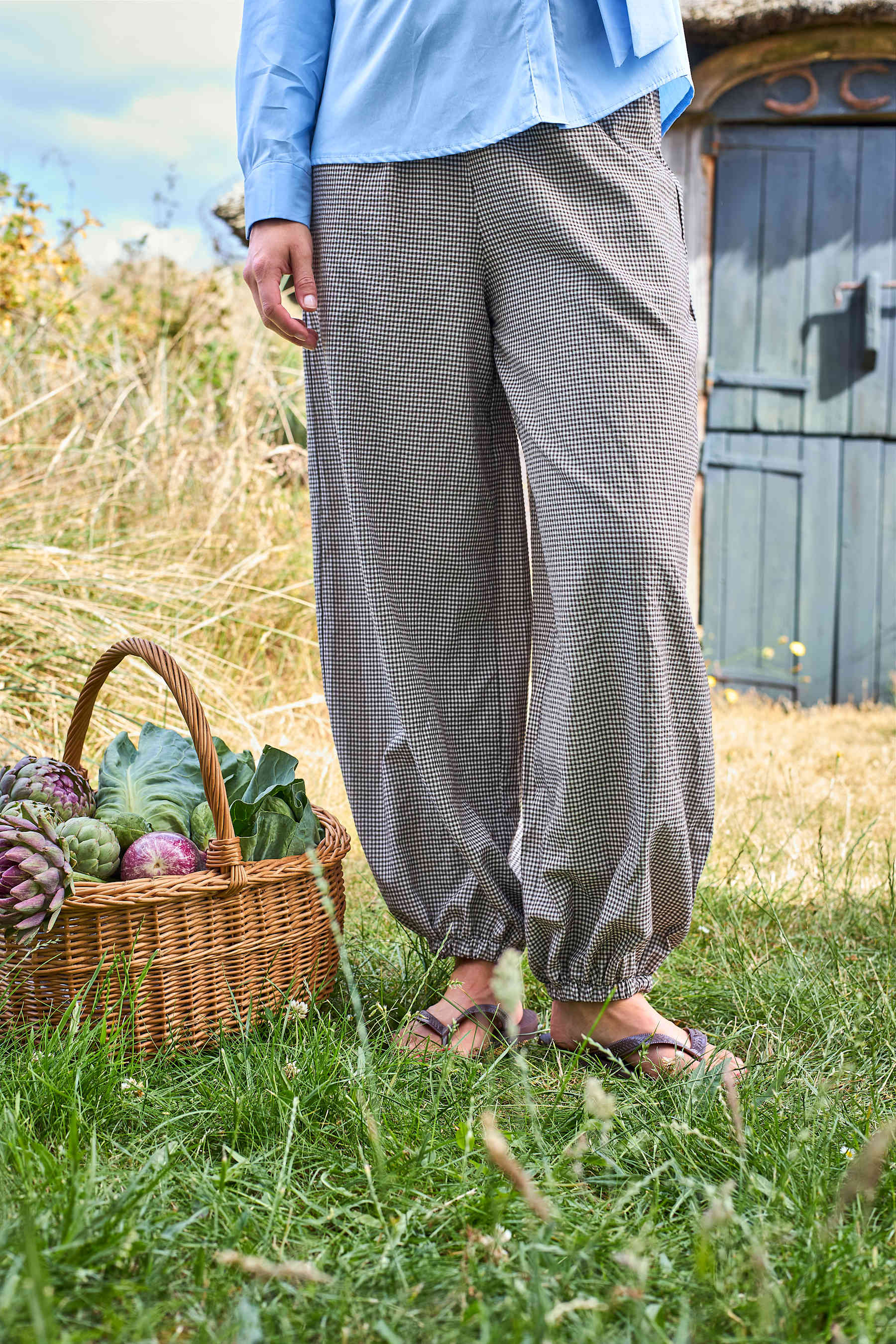 MANON Balloon Pant - Coffee