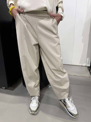 MILANO barrel pant - Kit Stripe