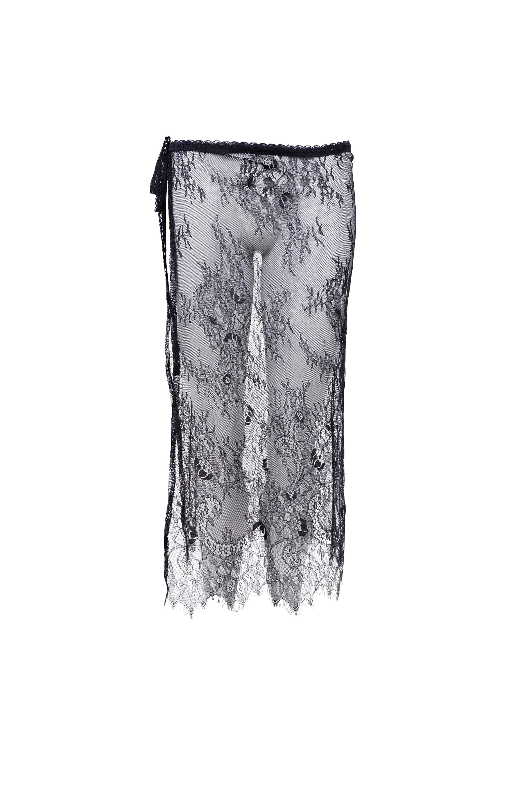 ORIANNA spetskjol - Svart