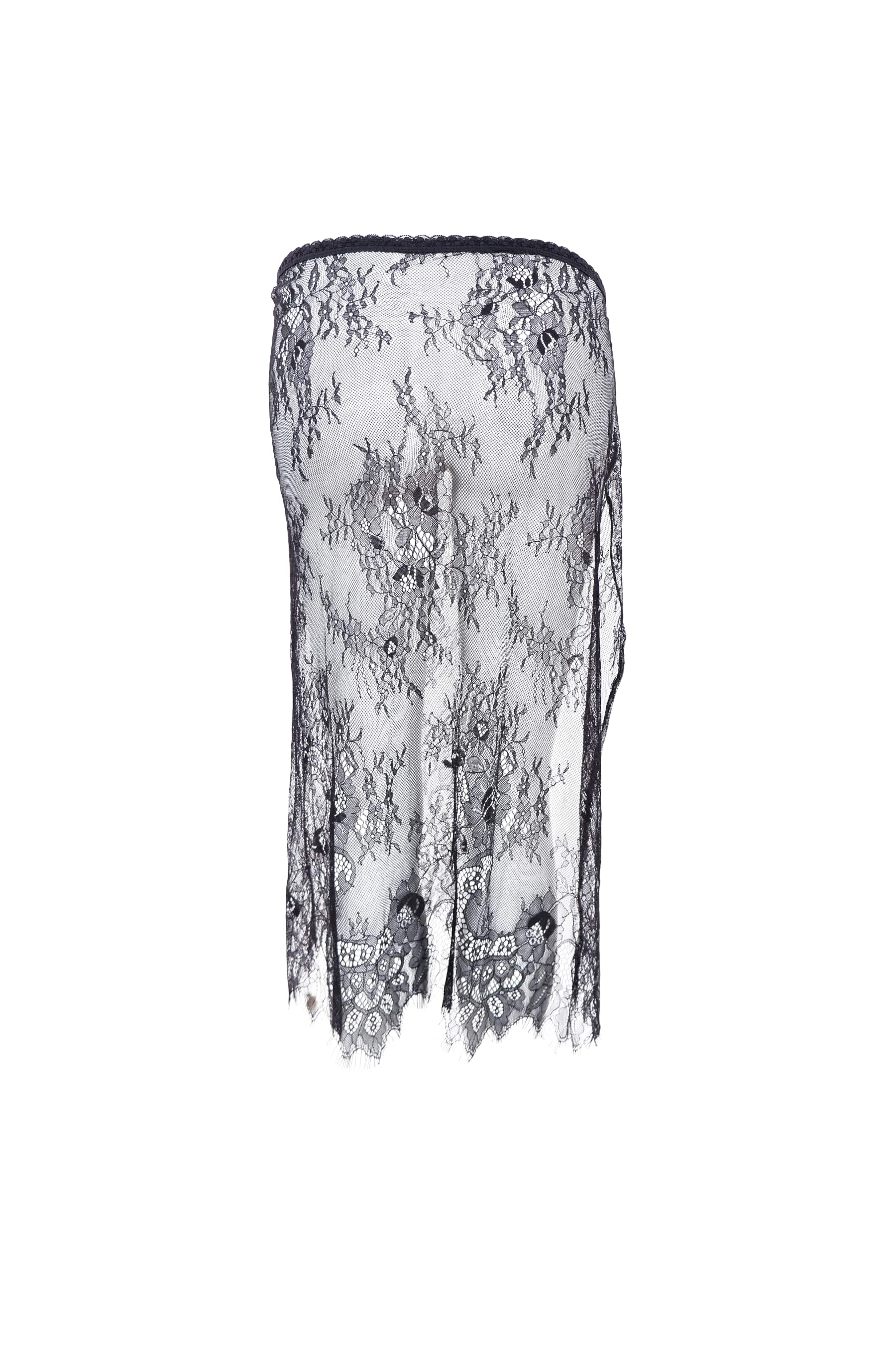 ORIANNA spetskjol - Svart