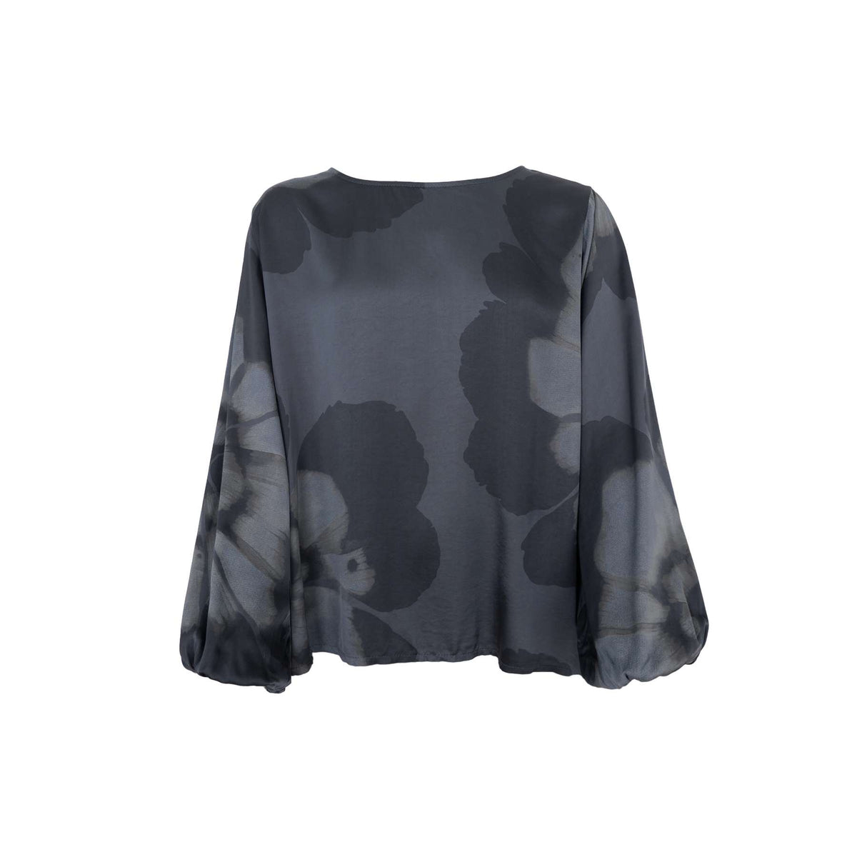 TARA Blouse - Grey Flower