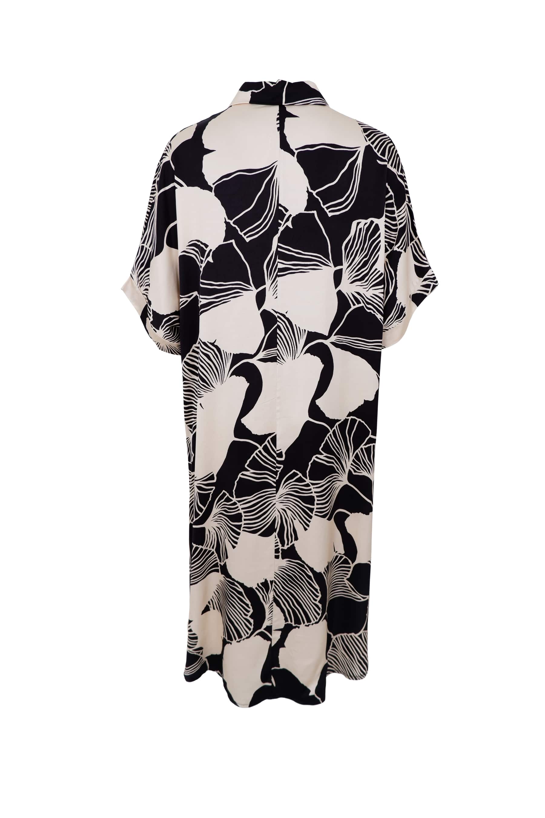 Waterlily Dress - Black Creme