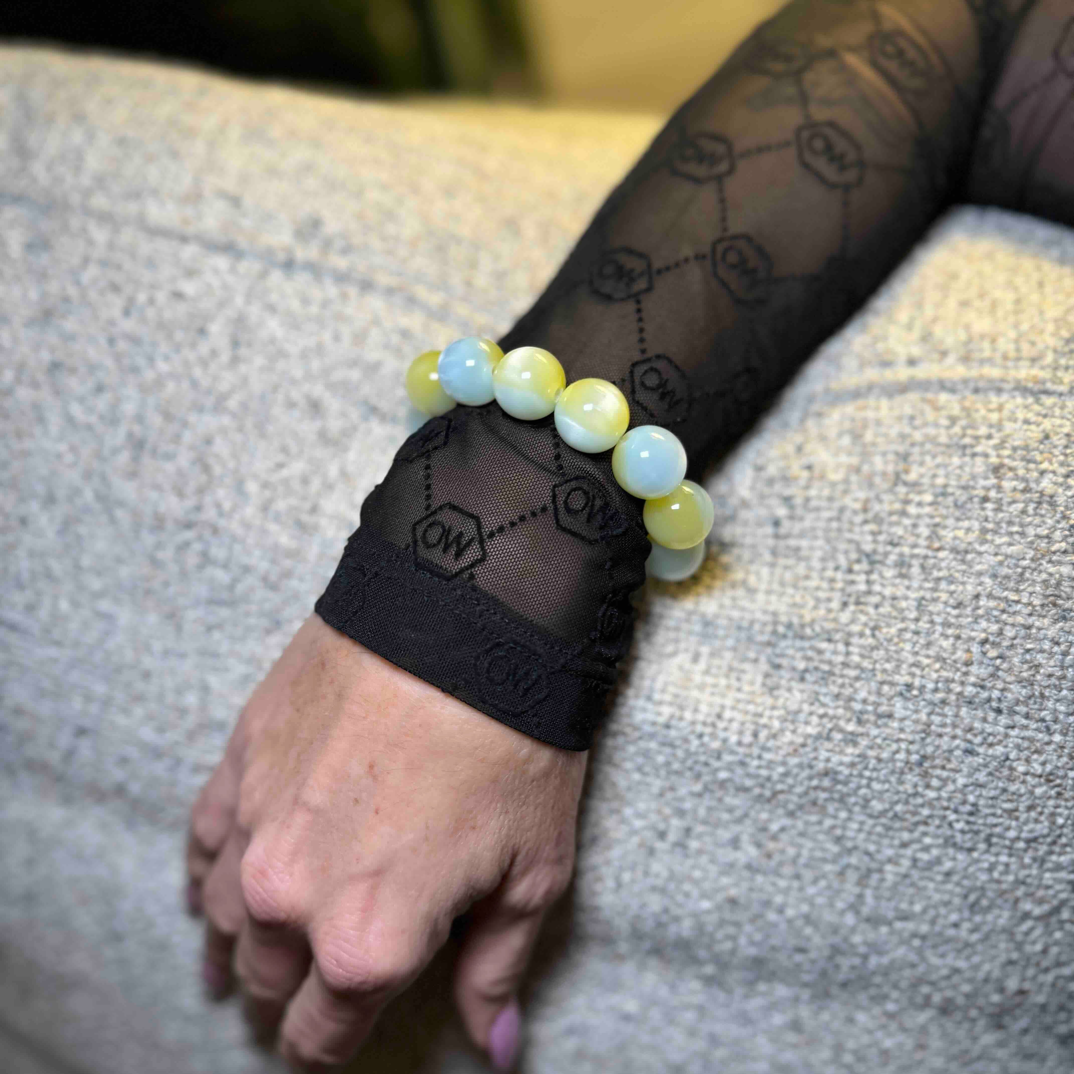 PastelGlow - Frostet mint grøn/Pastel gul