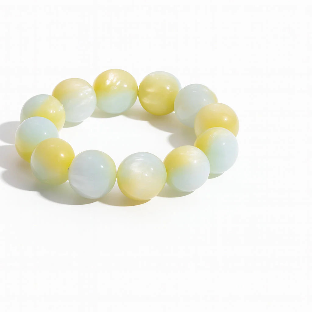 PastelGlow - Frostet mint grøn/Pastel gul