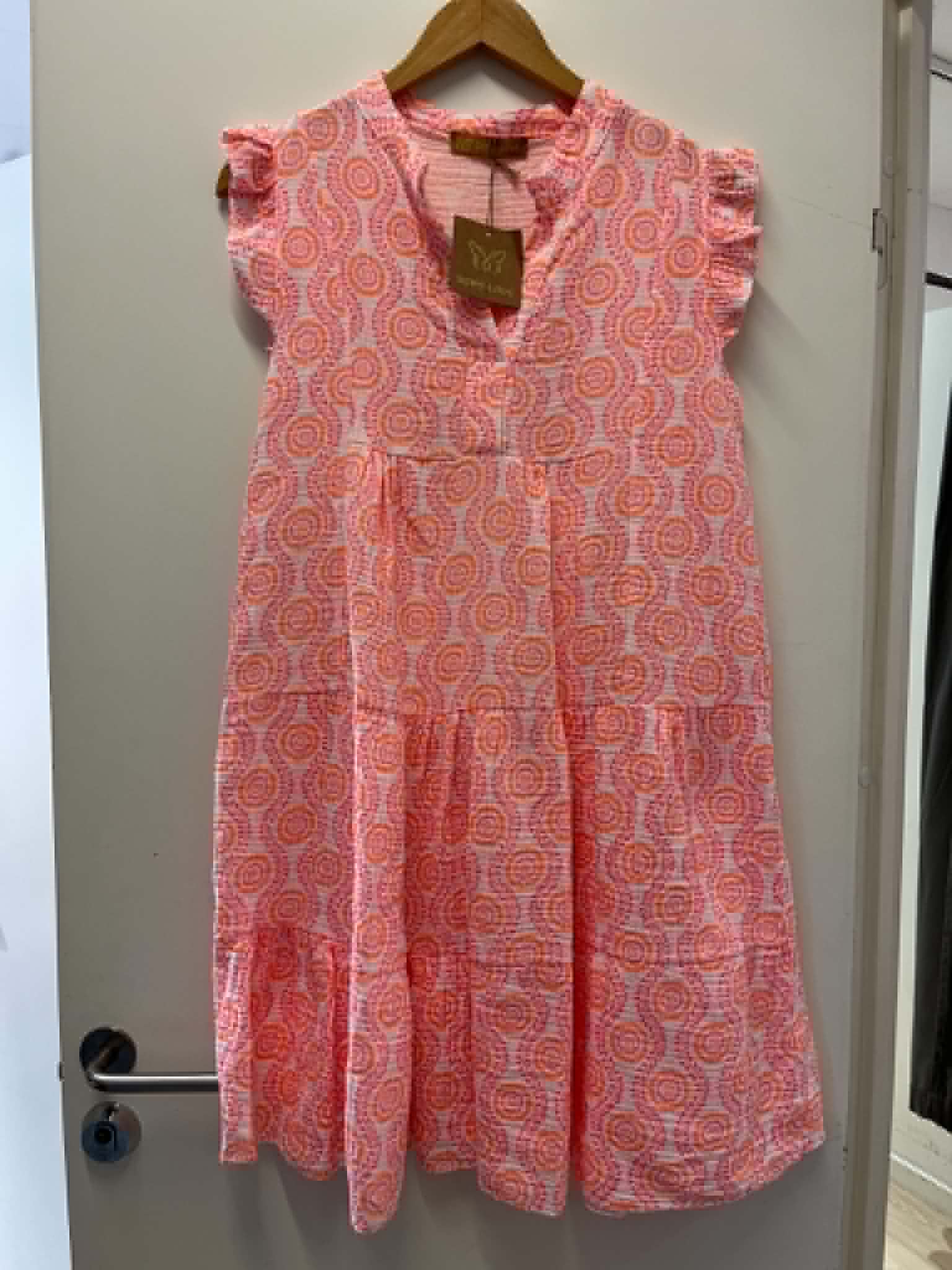 Sif Dress - Pink/Orange