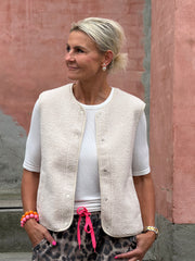 FÖRBESTÄLLNING - SIMINA TEDDYVÄST - Pumice Stone