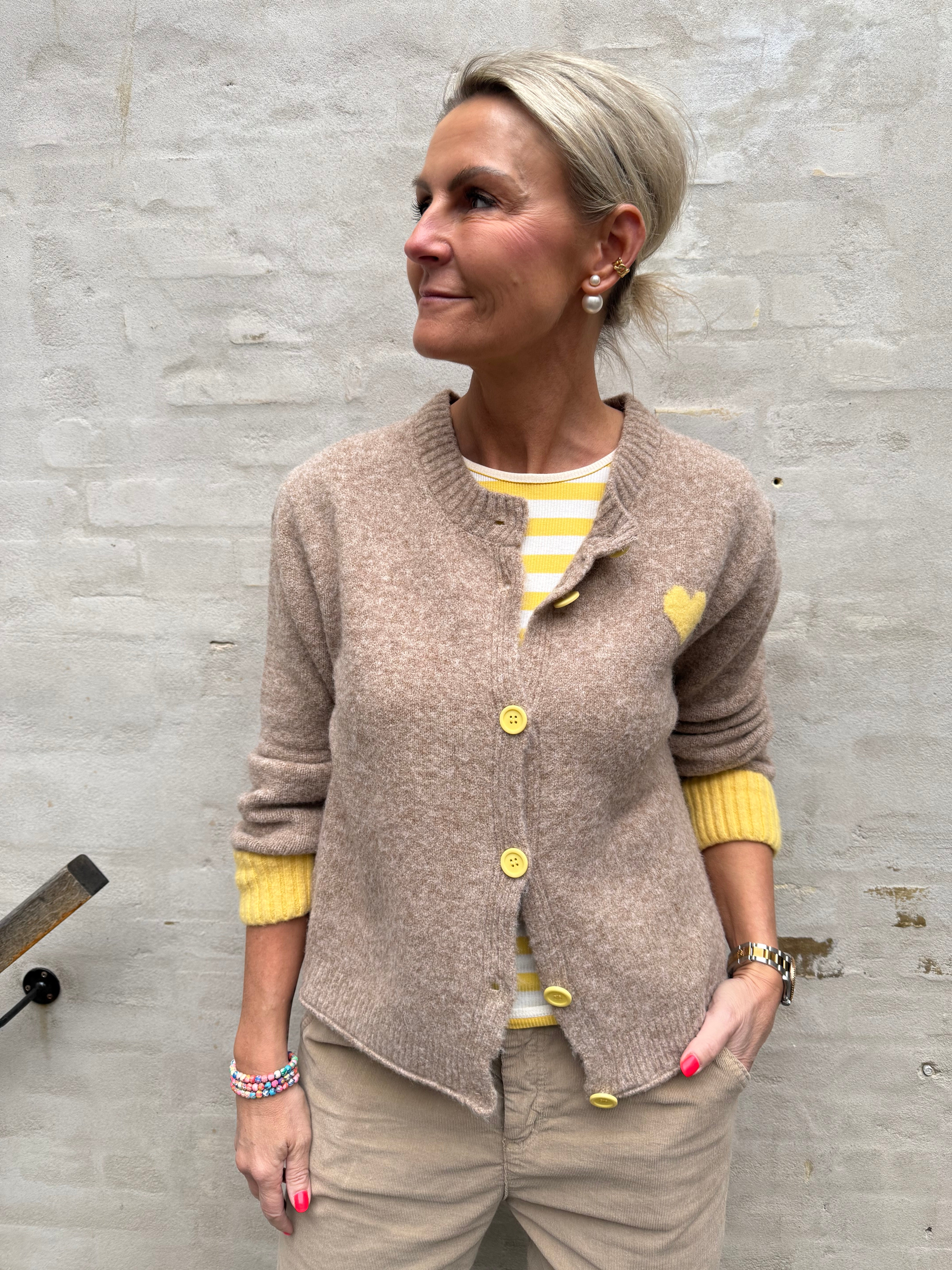 FÖRORDER-Begonia LS Tee - Giallo