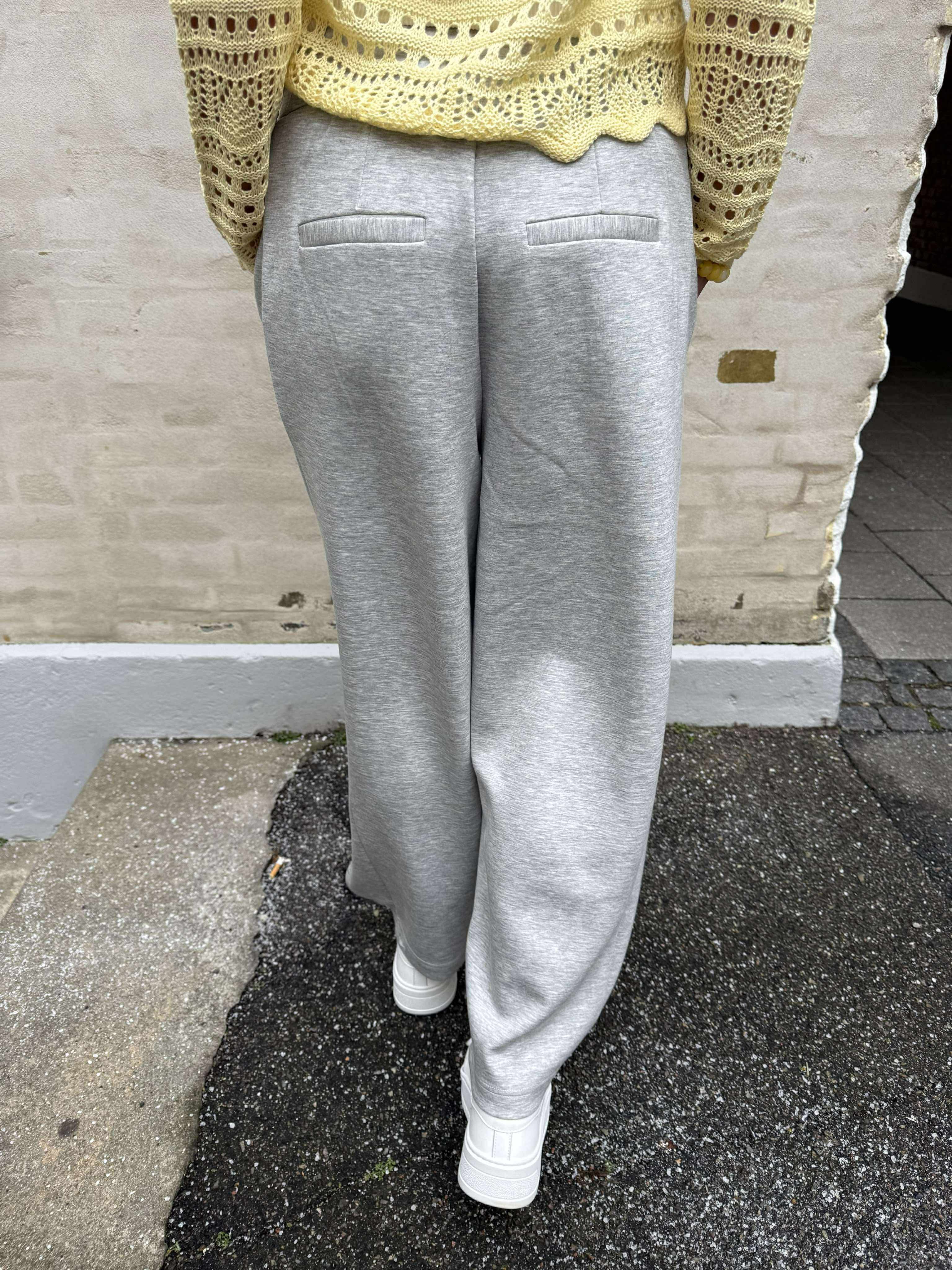 Buka Pants - Ljusgrå Melange