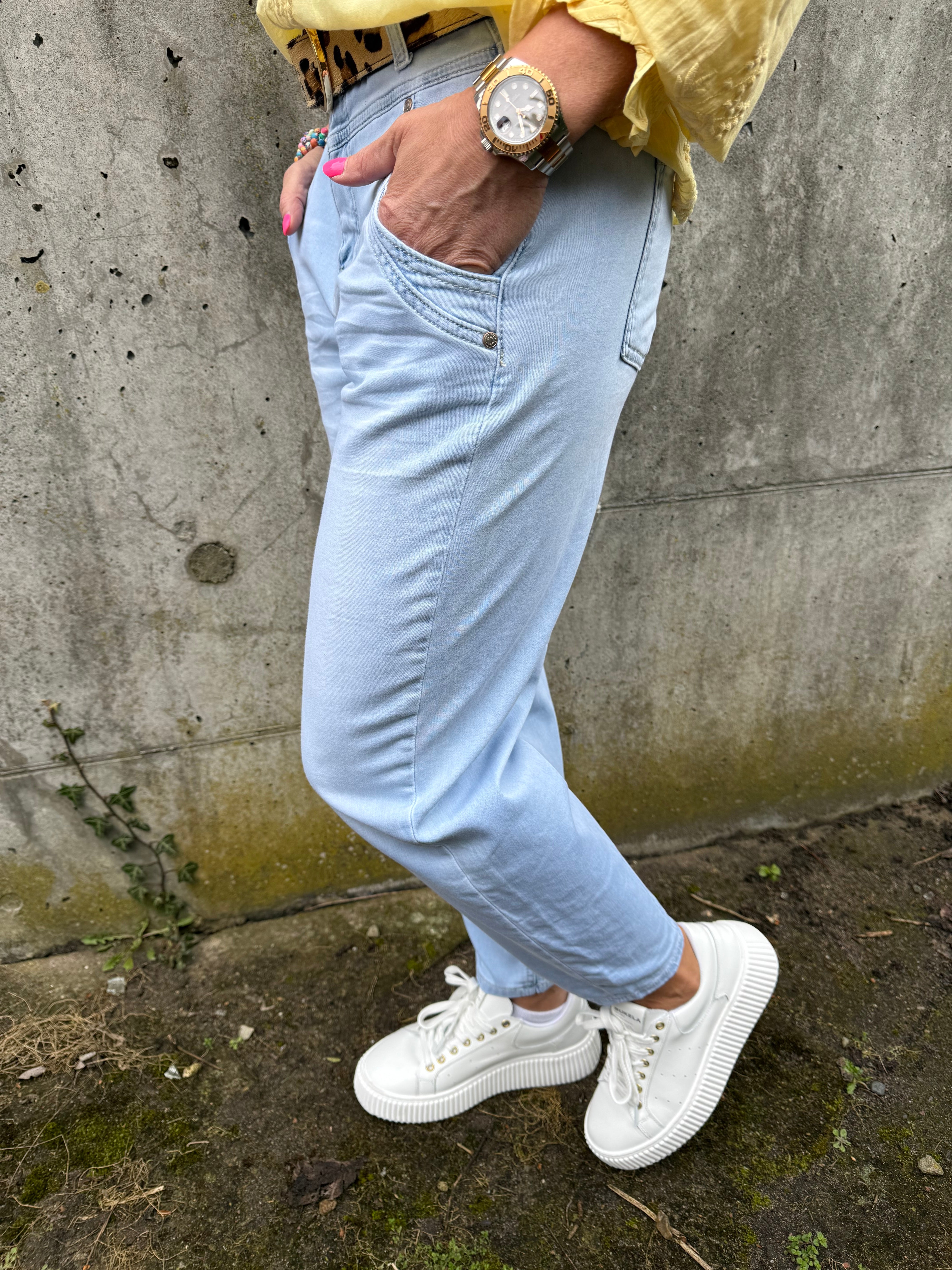 Karlie Barrel High Waist - Ultra Bleached Wash