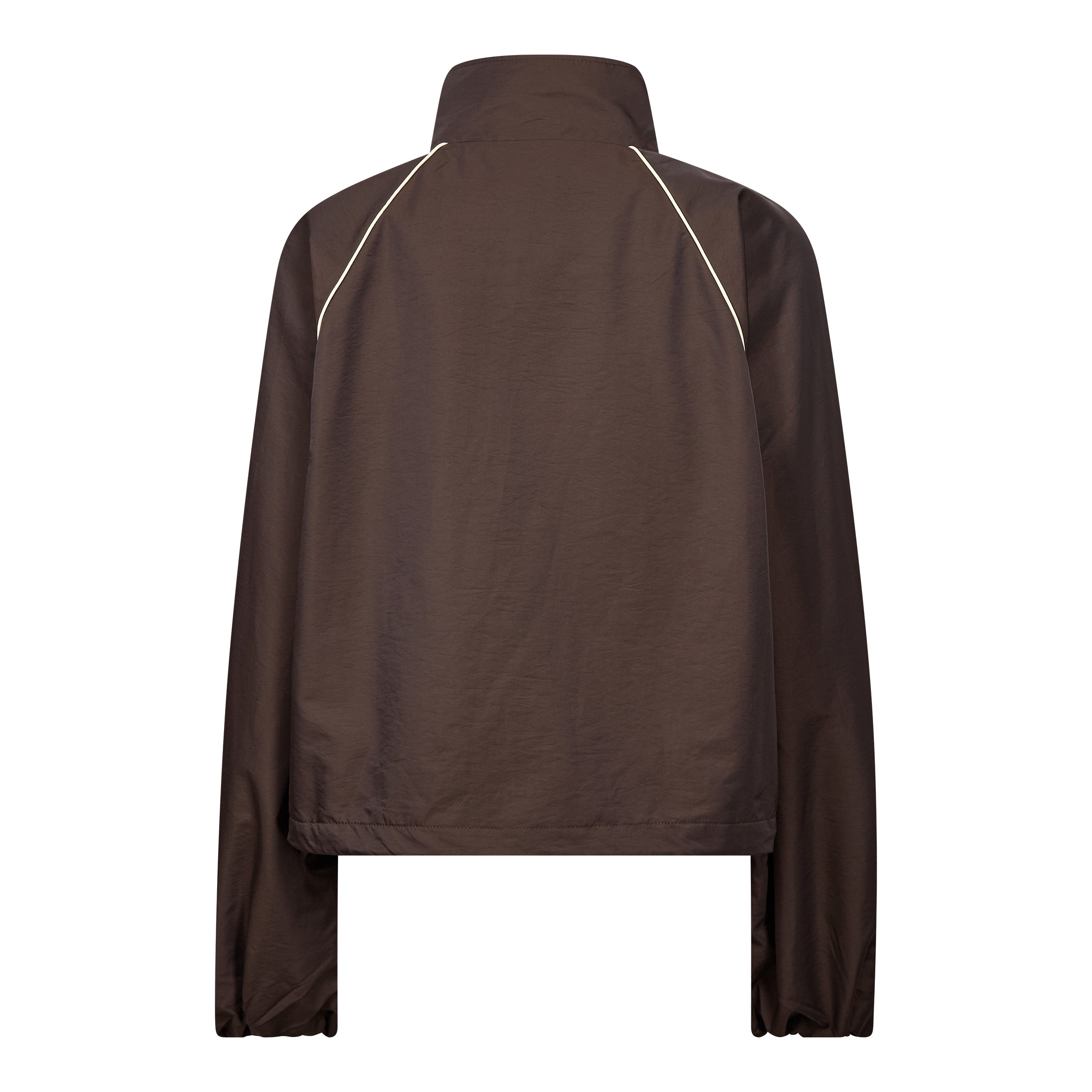 PREORDER-AloraCC Block Jacket - Dark Brown