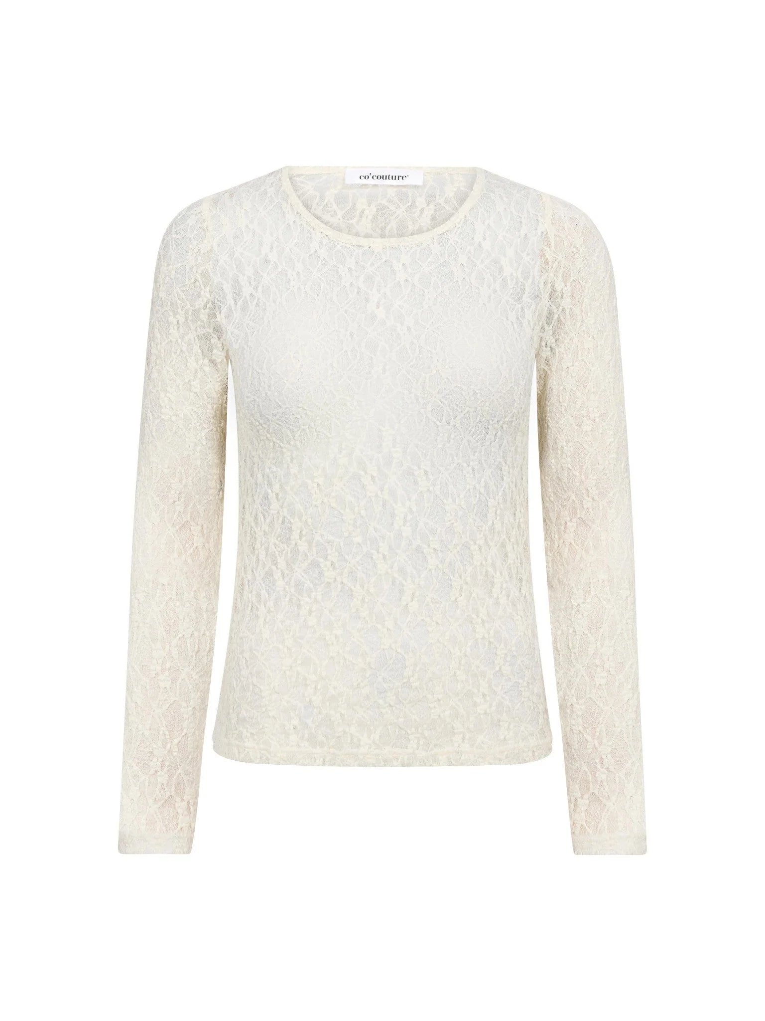 BarnaCC O-Neck Blouse - Off White