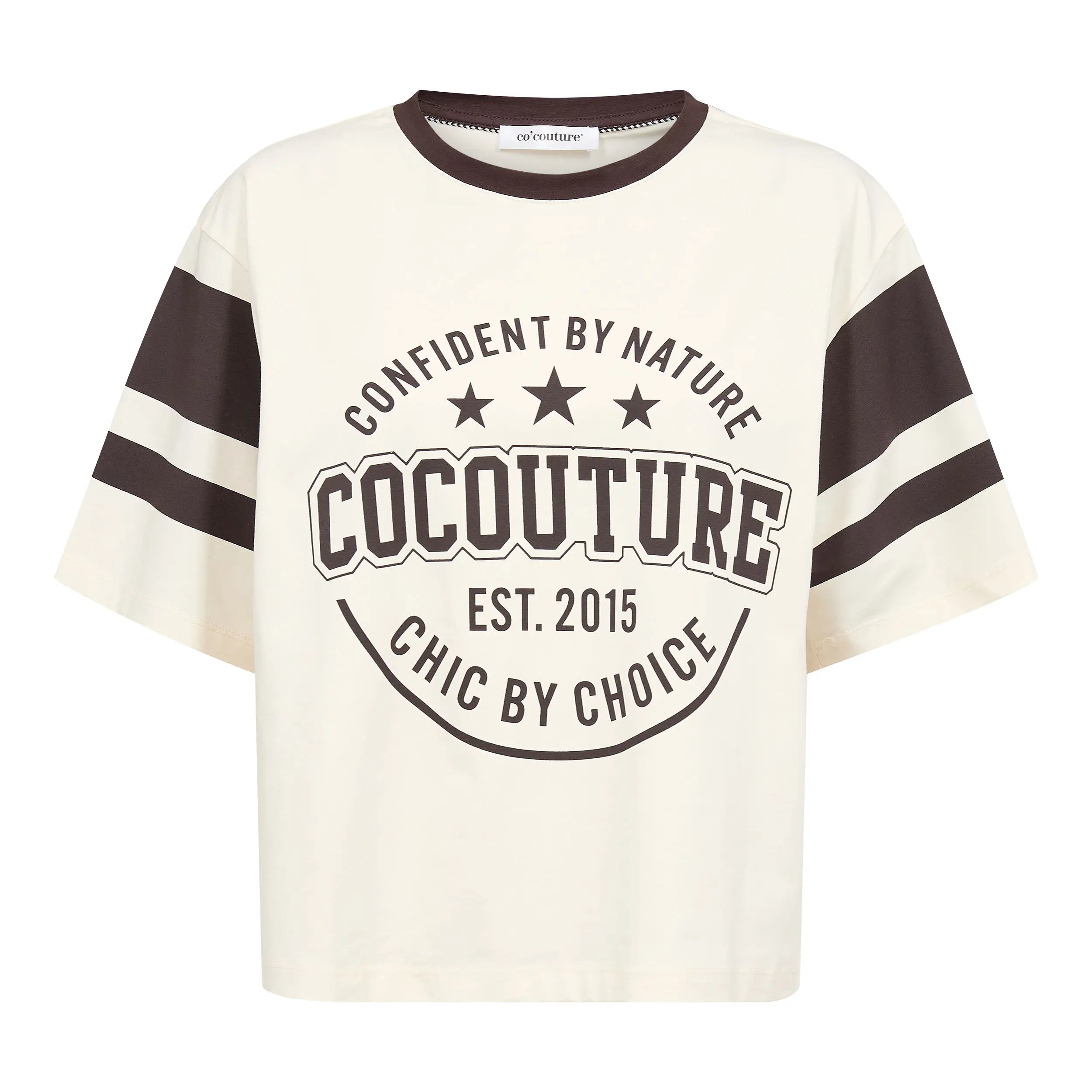 ConfidentCC Box Tee - Chocolate  Plum