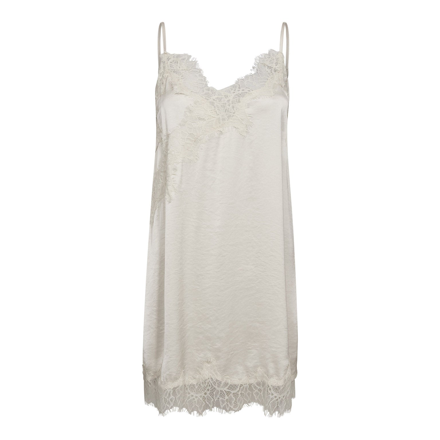 IdunCC Lace Strap Dress - Bisquit