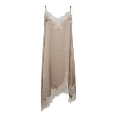 IdunCC Lace Strap Dress - Bisquit