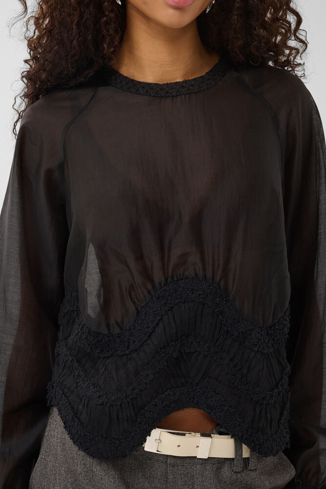 SHANA BLOUSE - Meteorite