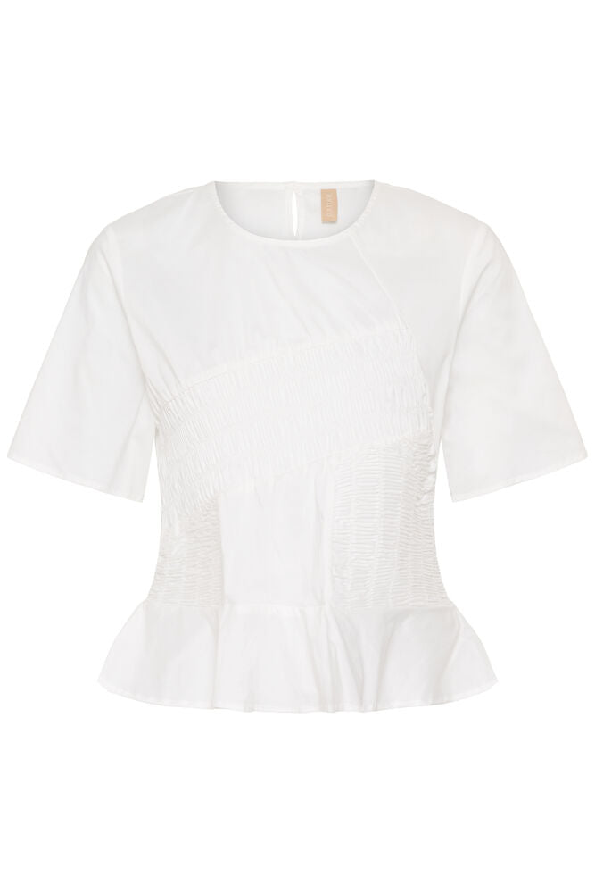 Ajda Antoinett SS Blouse - Spring Gardenia