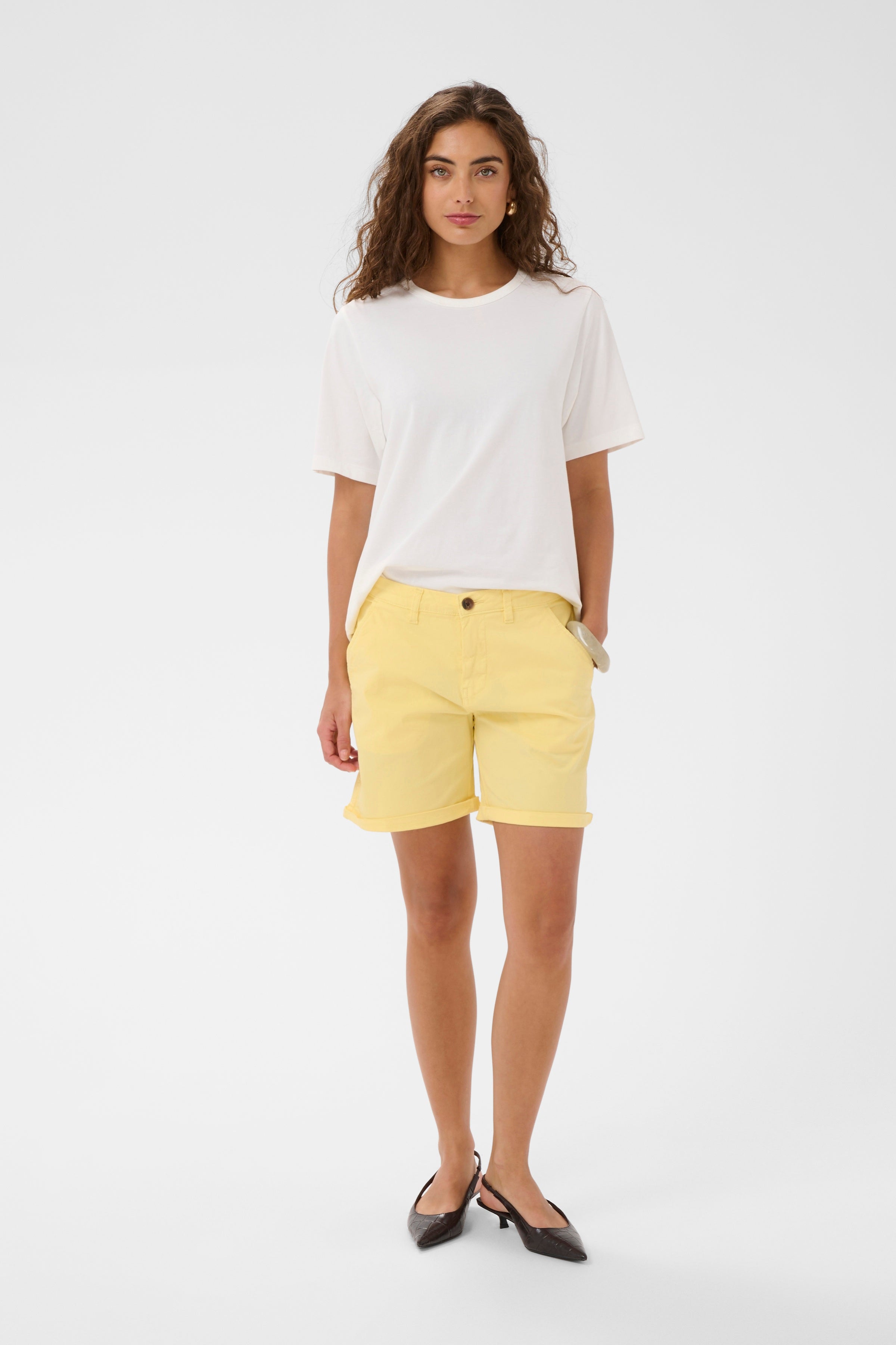 Brita Shorts - Lemon Meringue