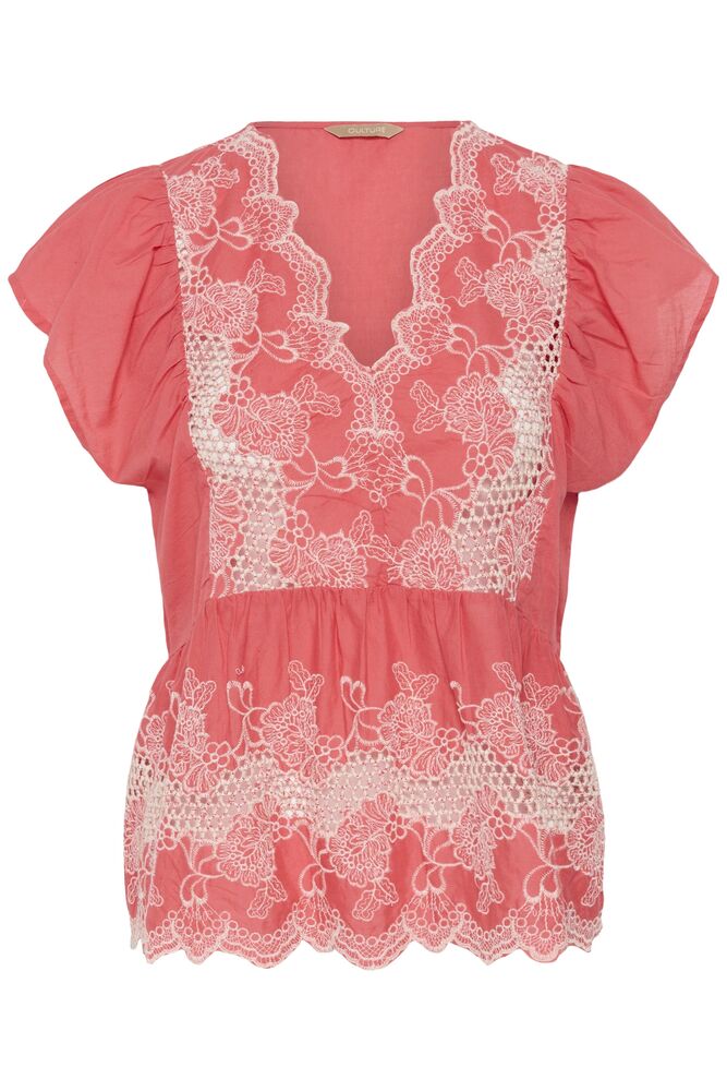 Denio Blouse - Sugar Coral