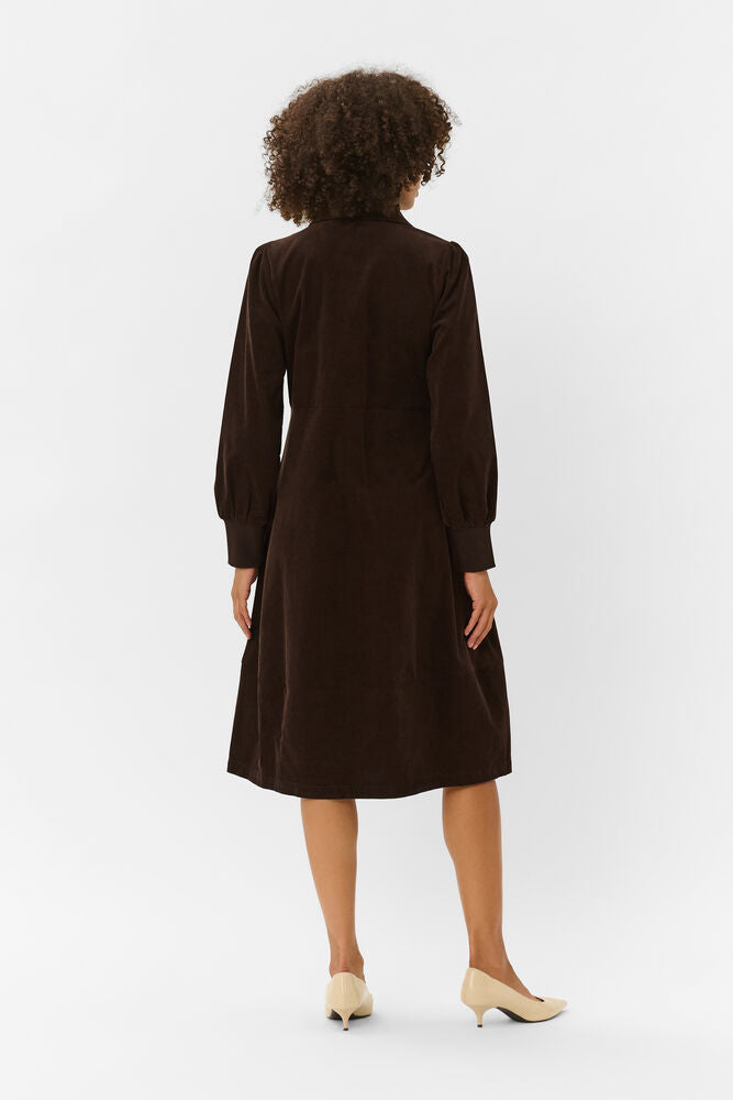 Missy Rhaena Dress - Coffee Bean