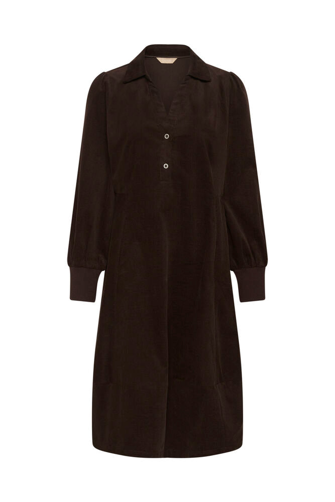 Missy Rhaena Dress - Coffee Bean