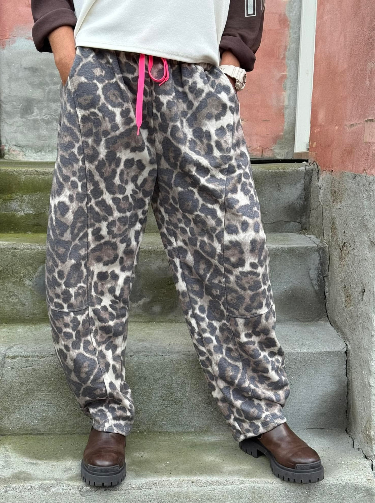 Very Sweatpants - Svart/Beige/Brun