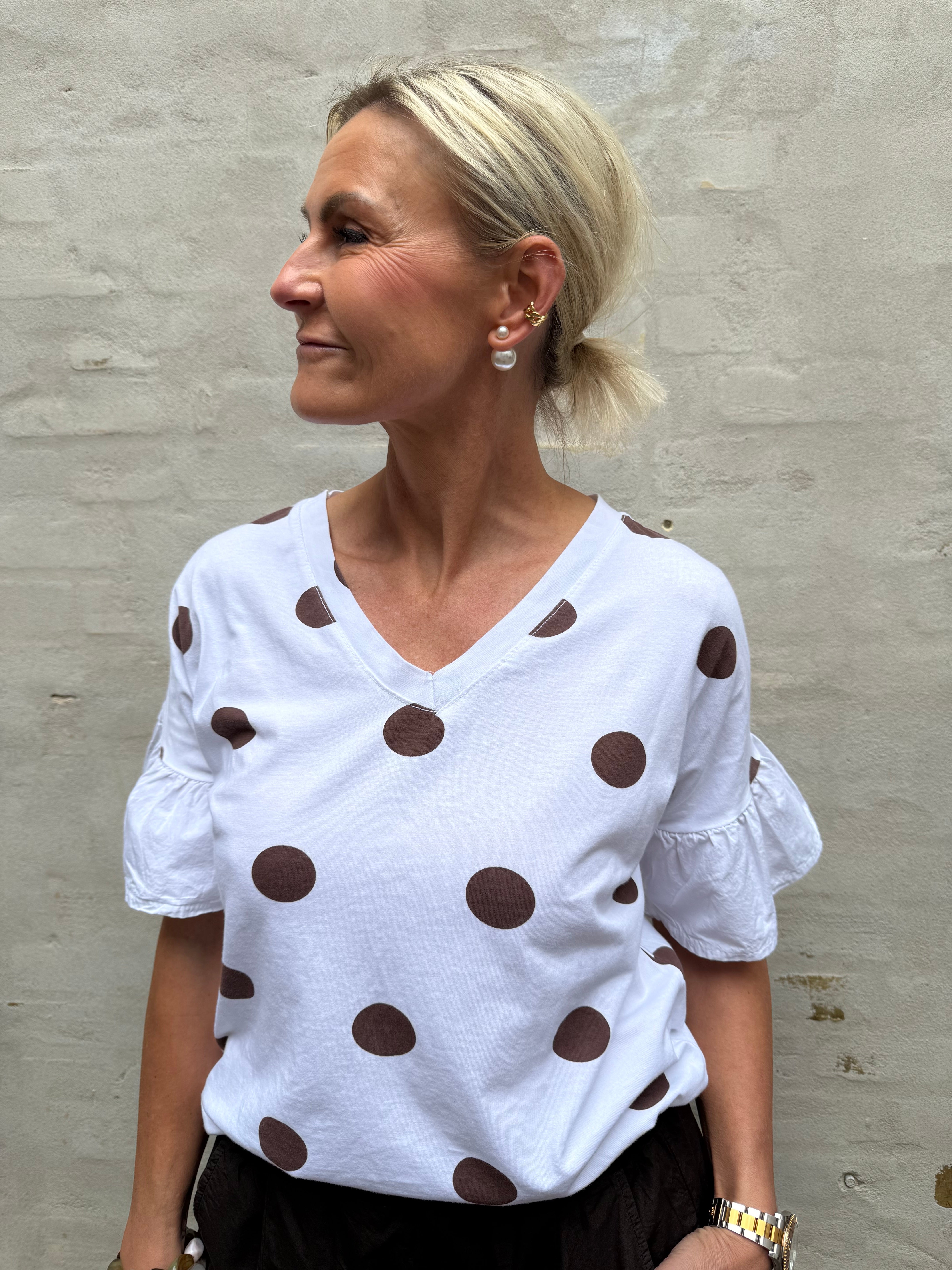 Dot Tee - White