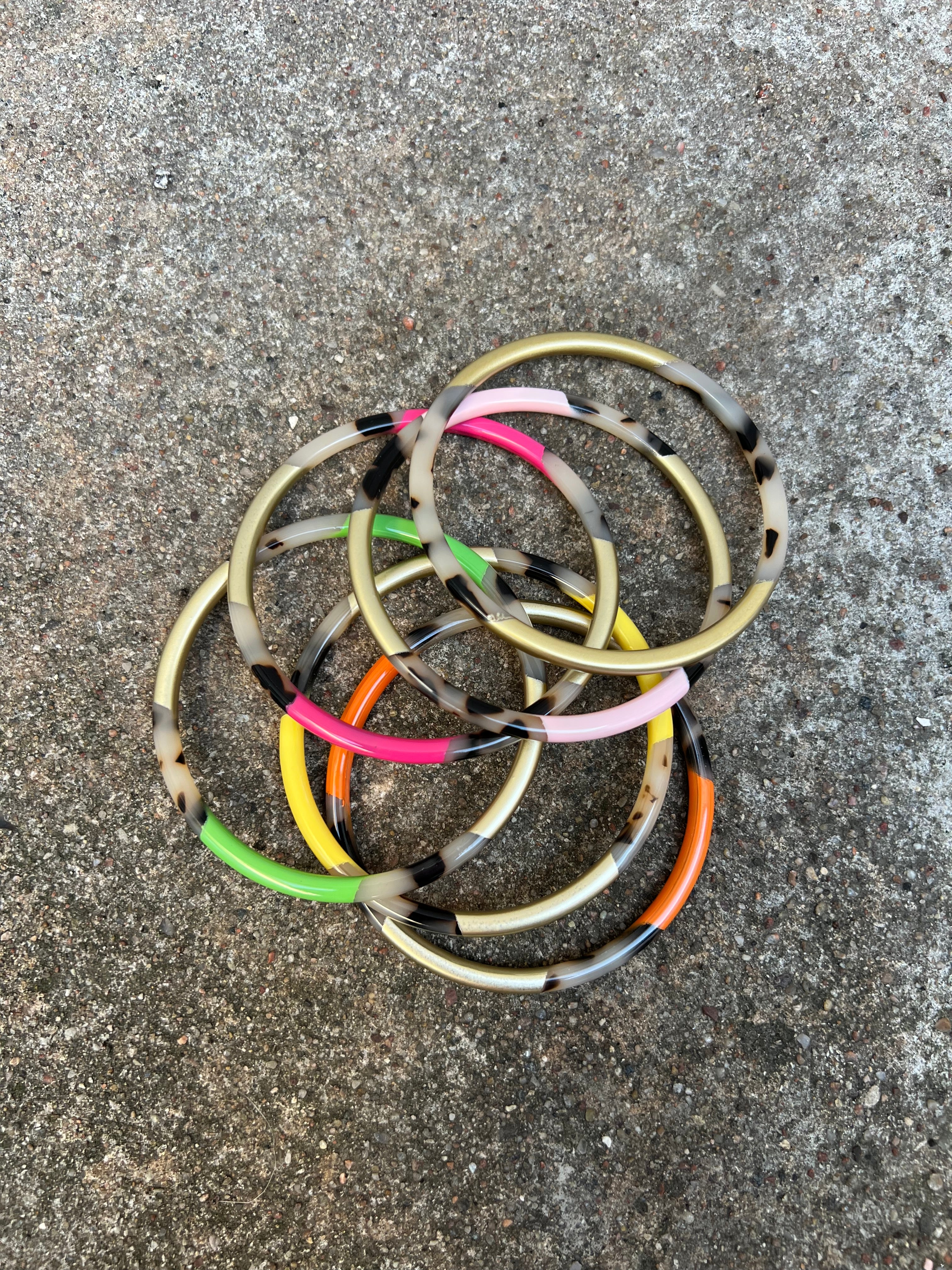 Lolo armband guld-gult