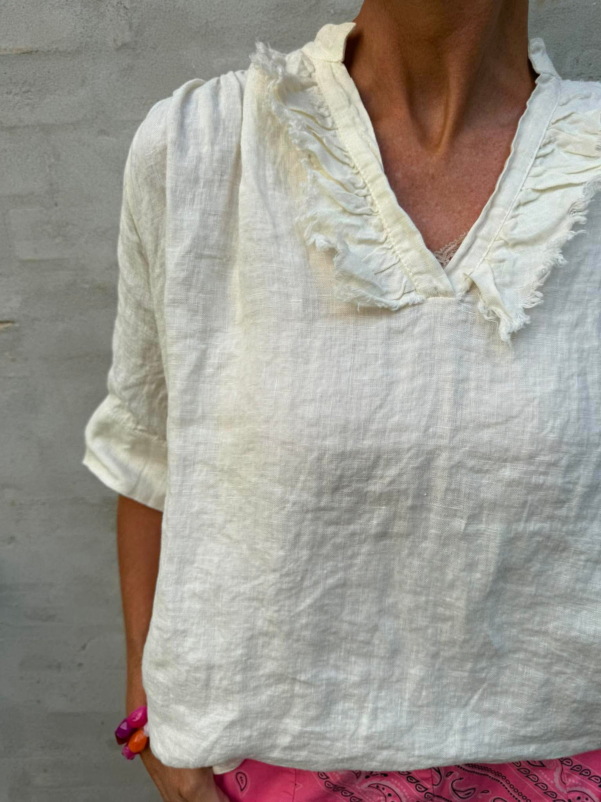 Lino Blouse - Burro