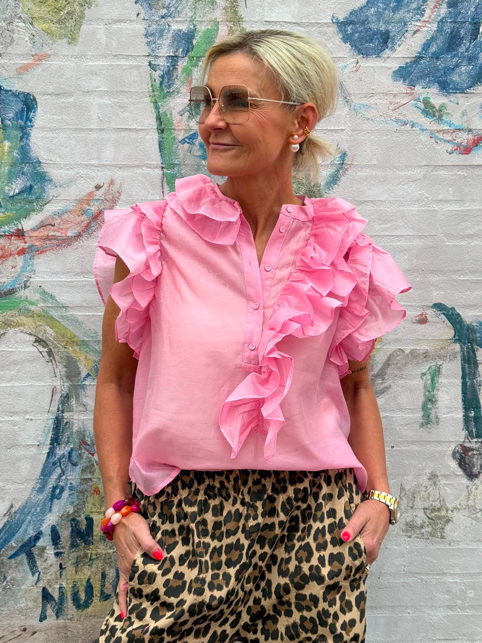 EmblaGO Blouse - Bubblegum