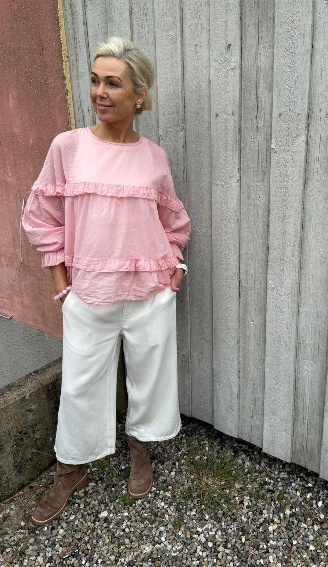 Melody Blouse - Winter Rose