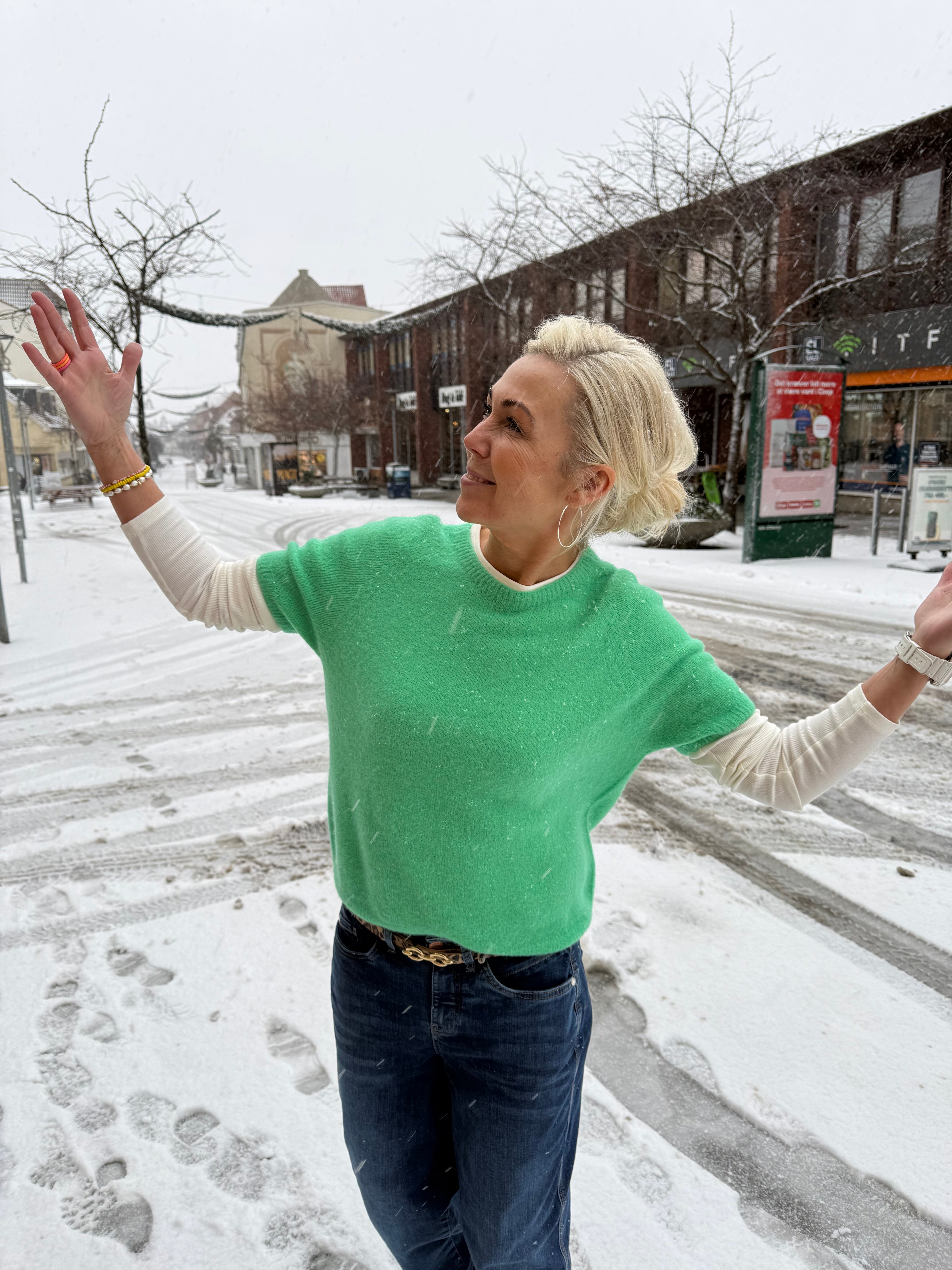 Giulia Knit - Äppelgrön