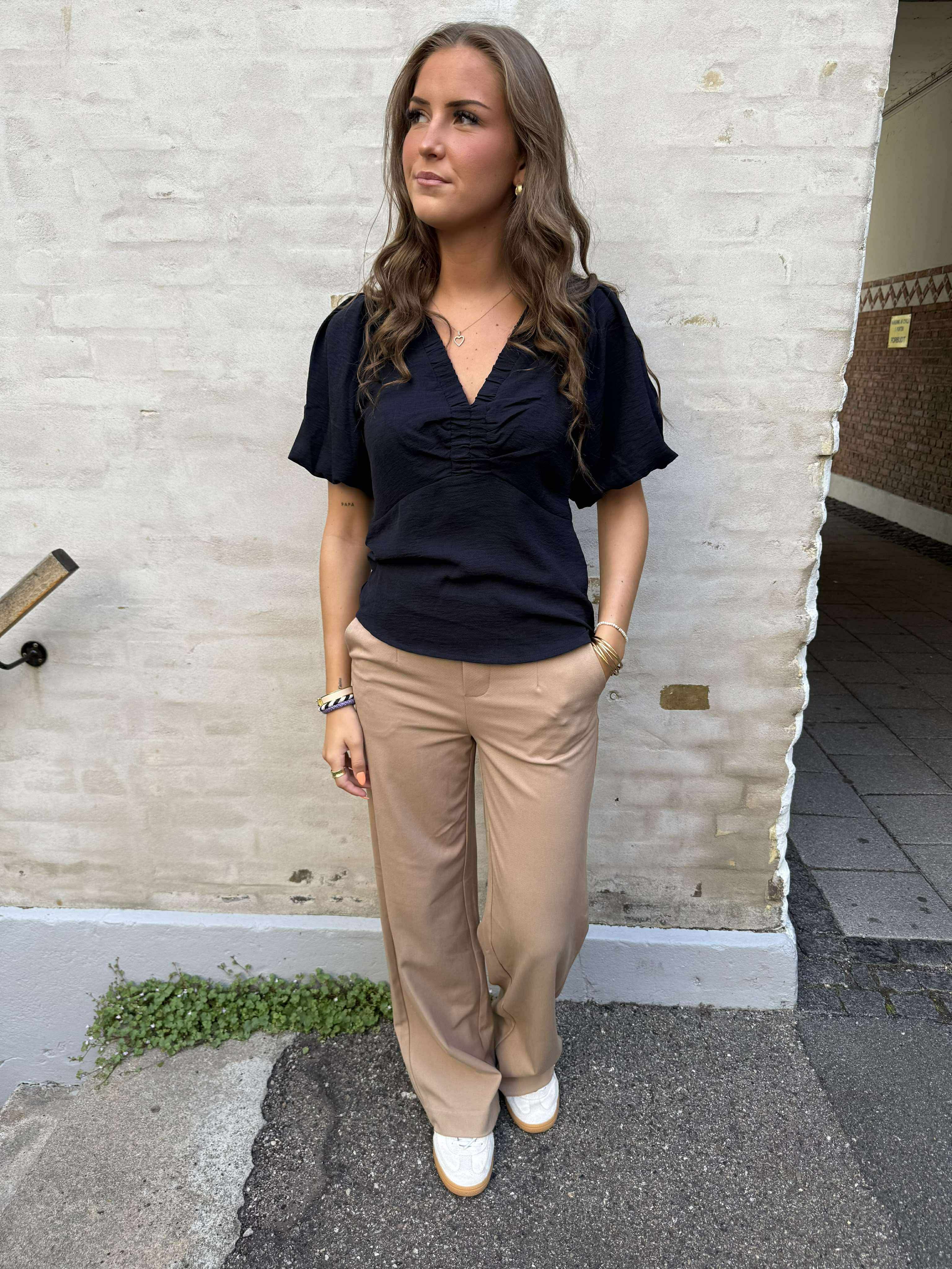 Irina Structure Blus Marinblå