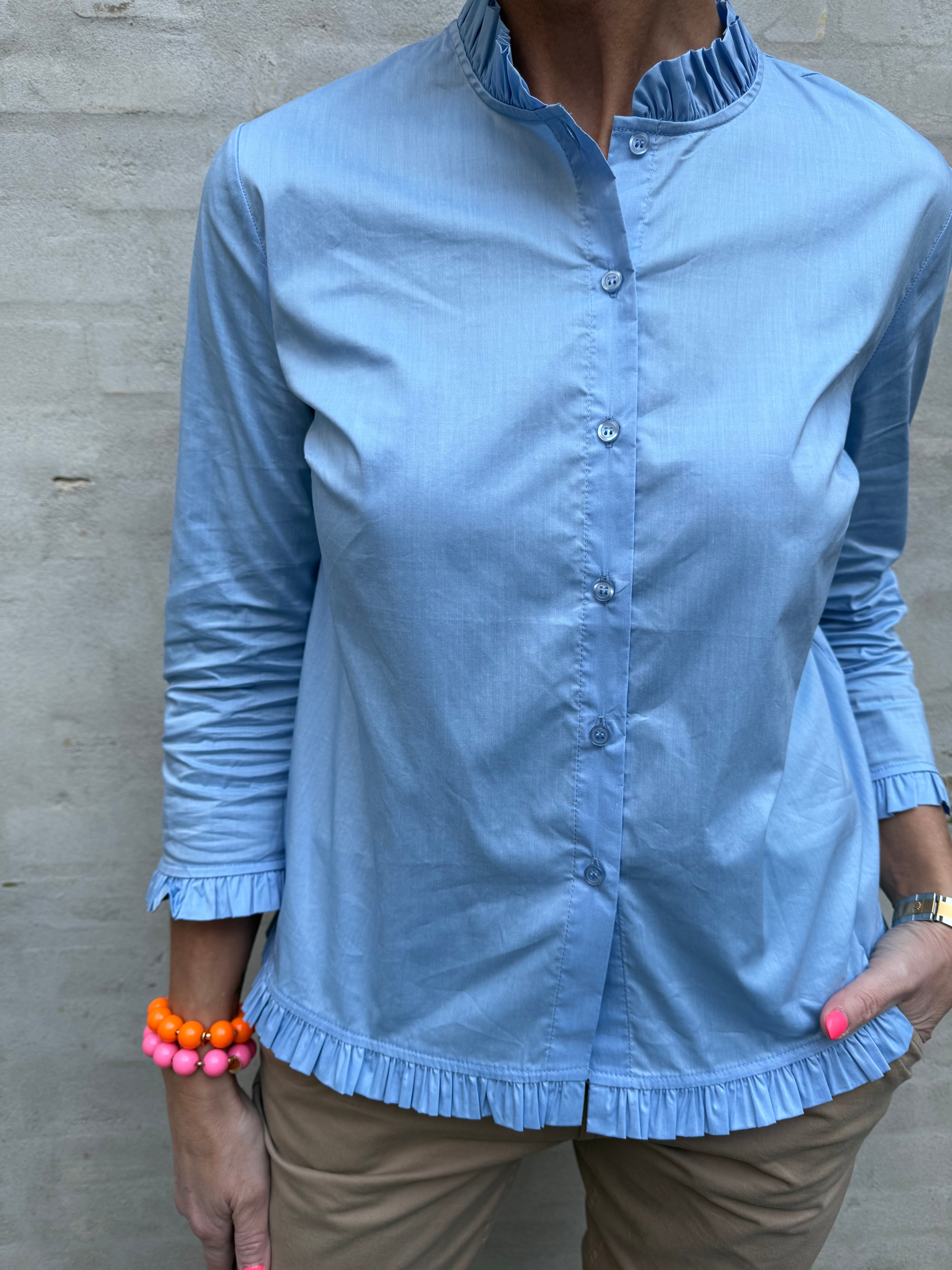 Kia Antoinette Skjorta - Forever Blue