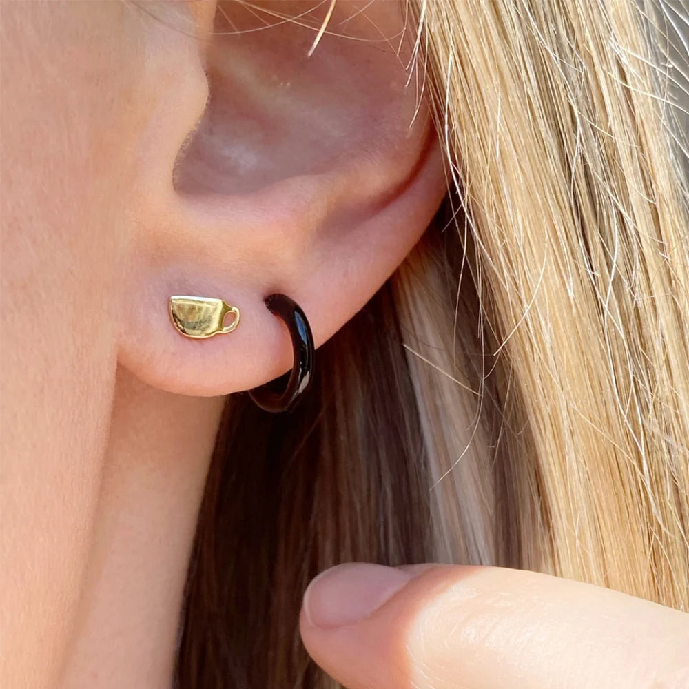 Datumörhänge 1 st - Guld