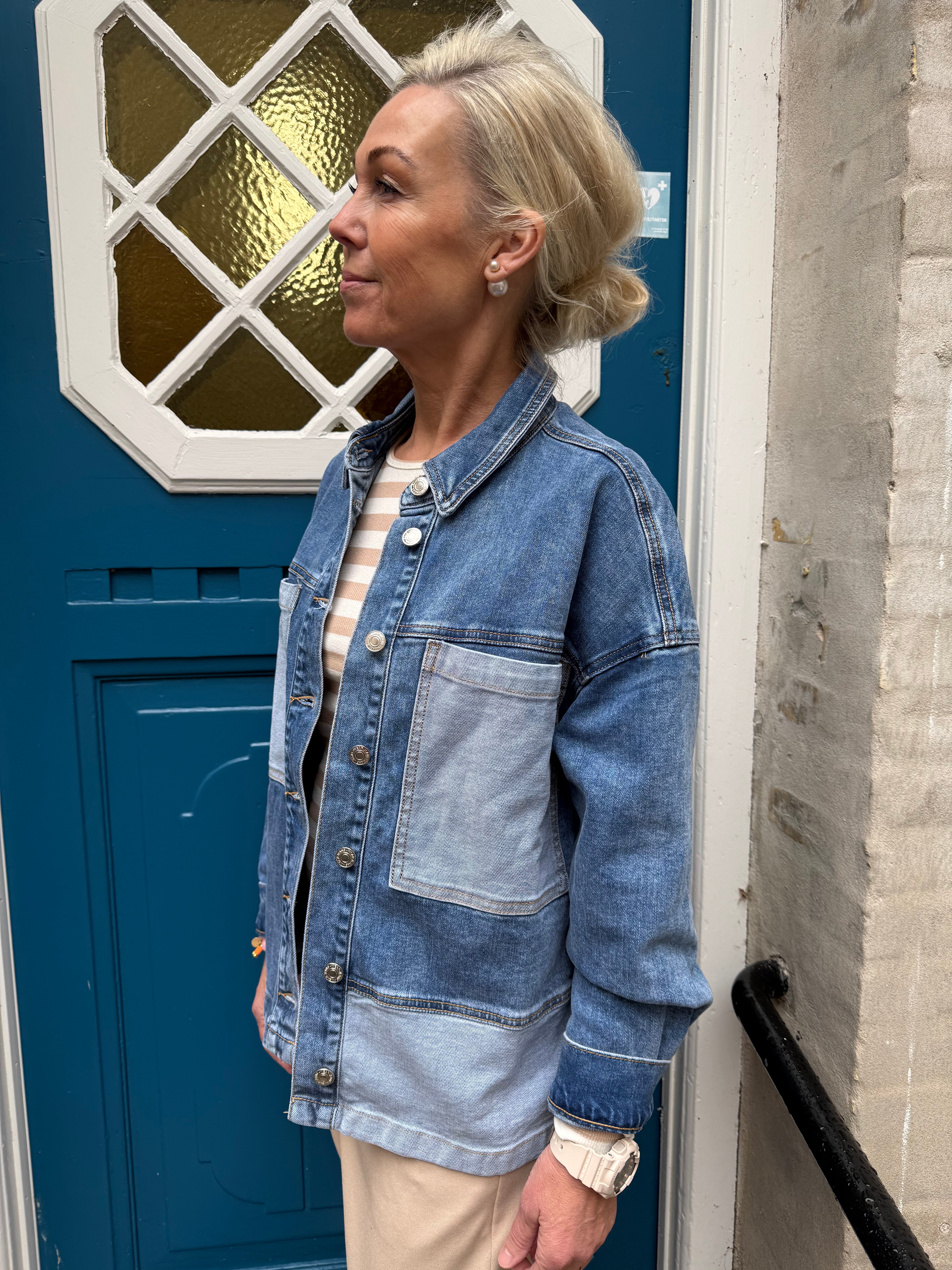 Milja Skjorta - Blå Denim