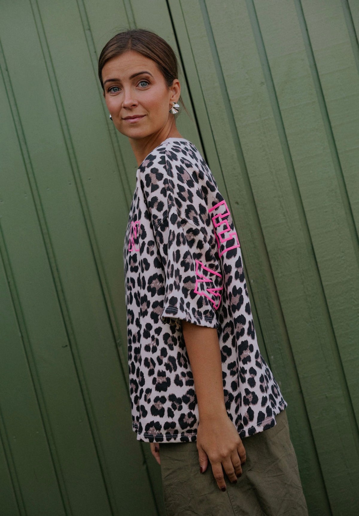 Leo Sweat Tee - Animalier