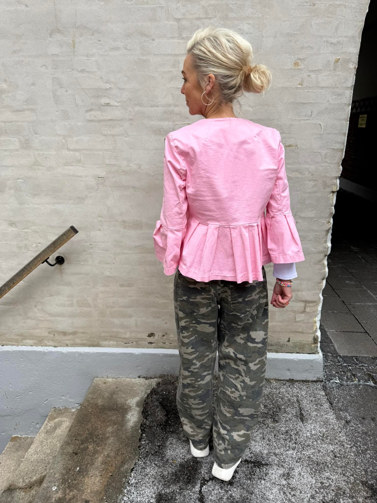 Camilja Barrel Pants - Kamouflage