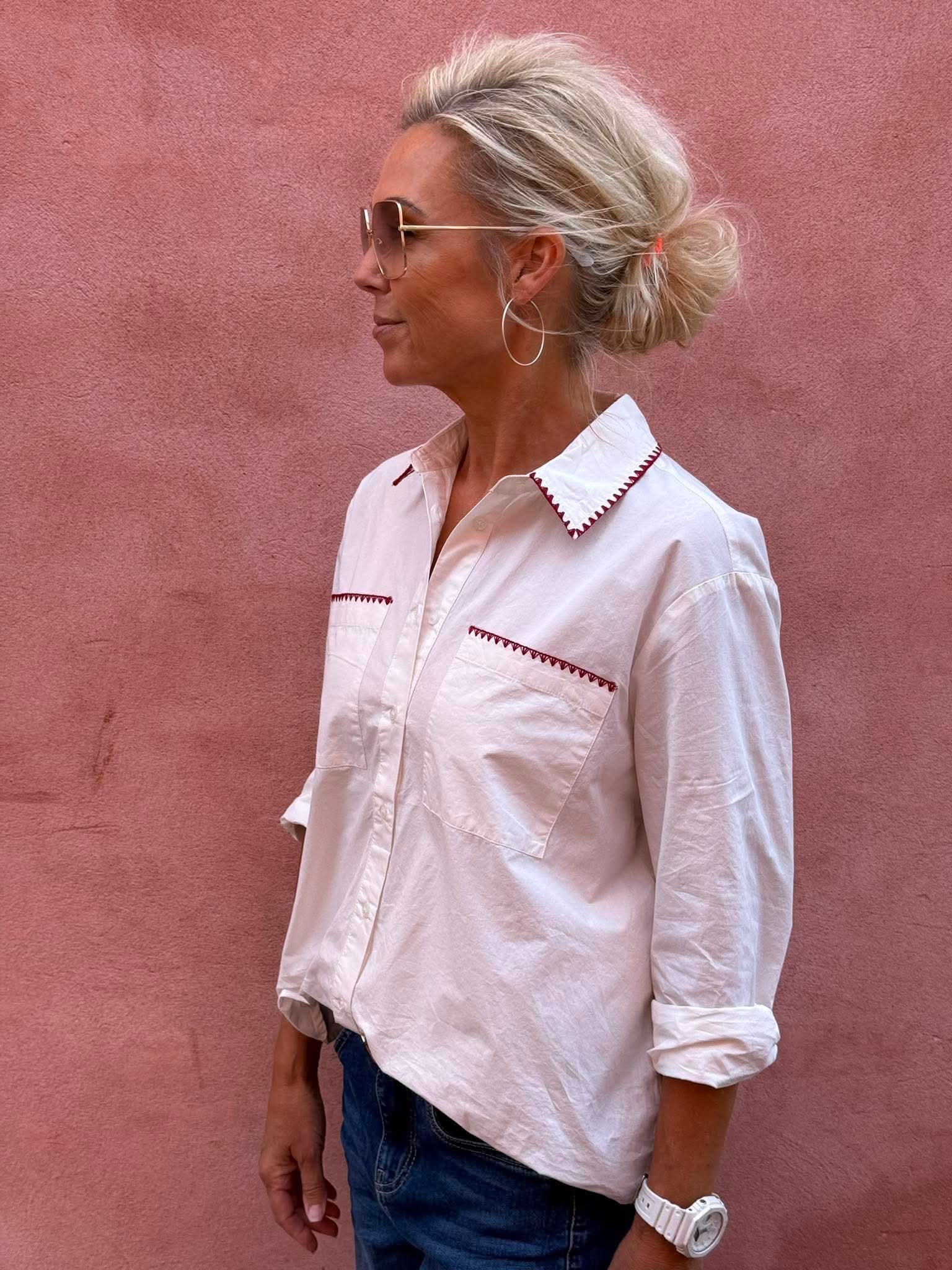 Malena Olena Shirt - Spring Gardenia