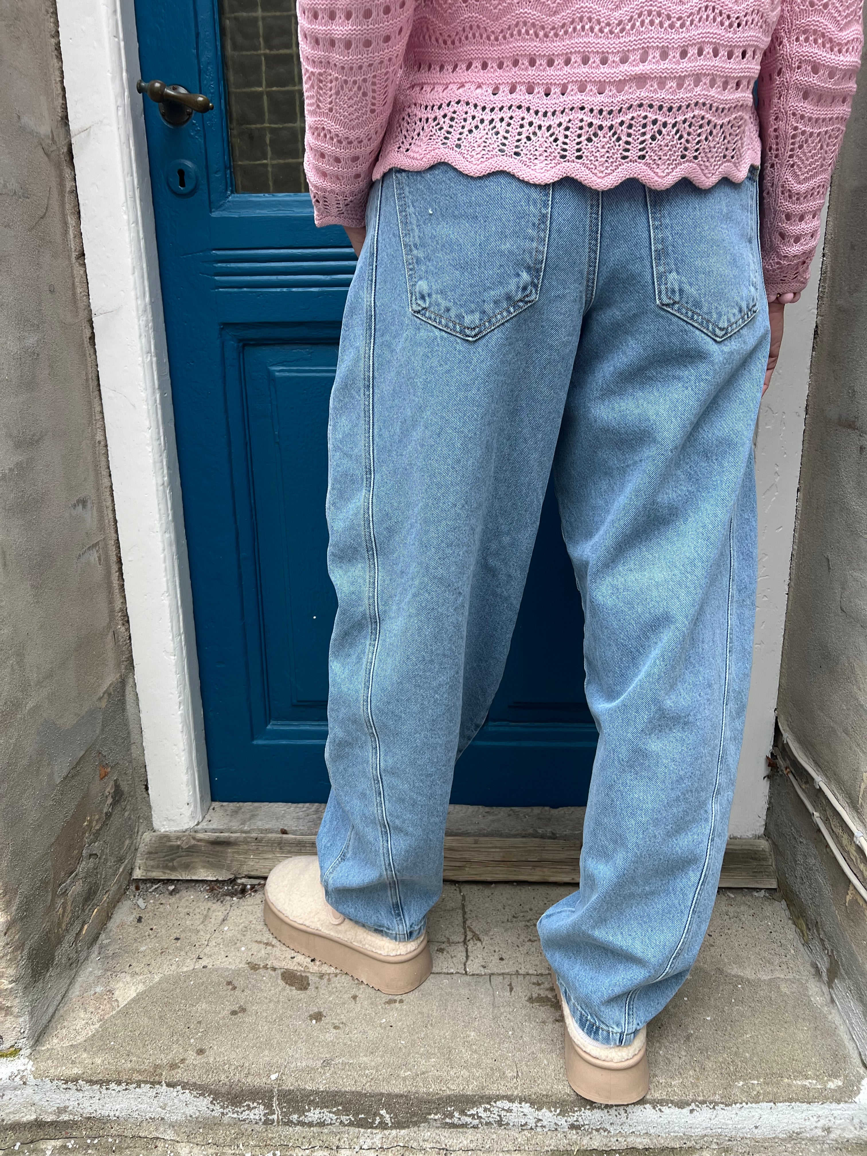 Alannah D Pants - Stonewash