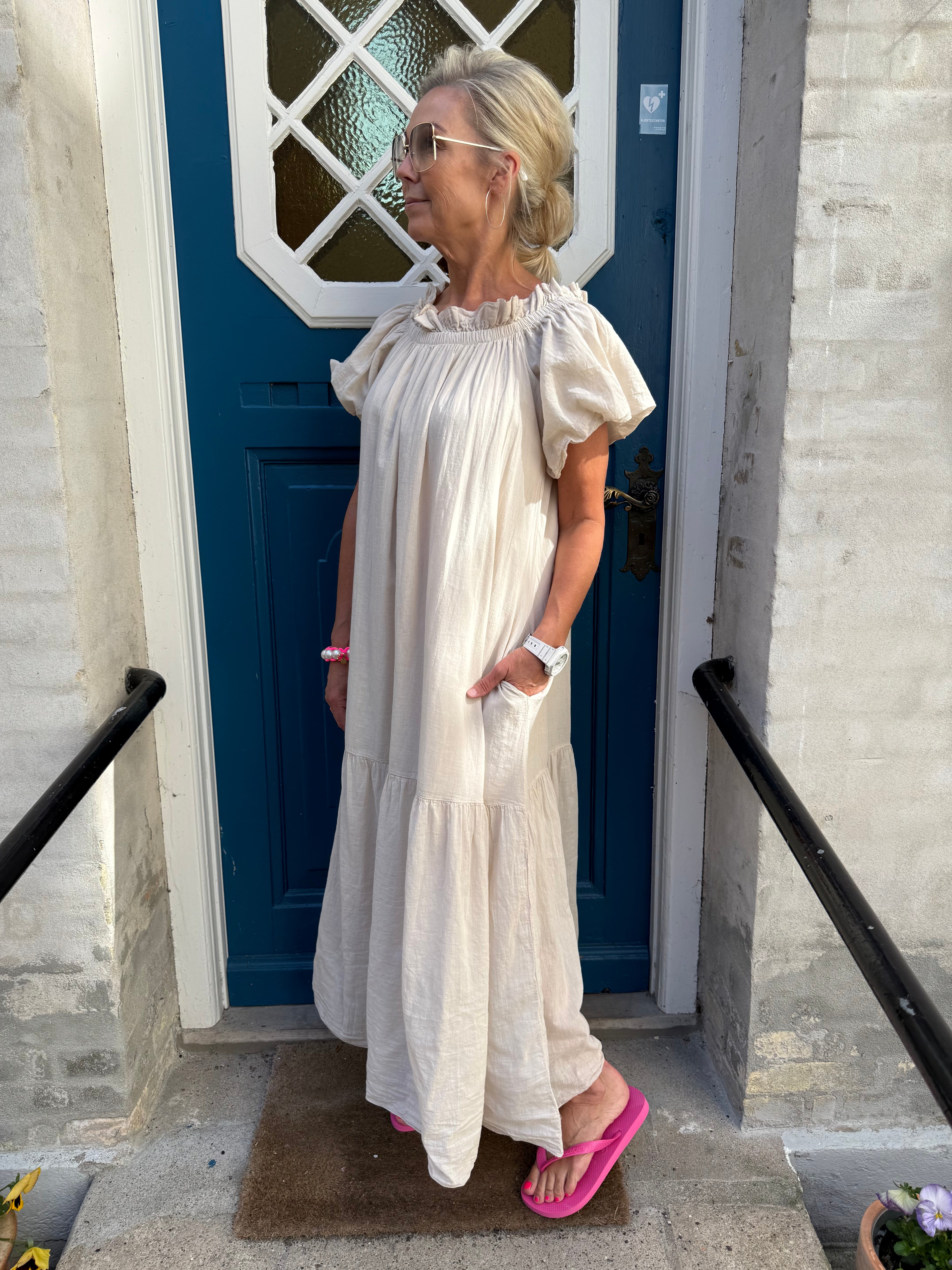 Zenith Dress - Beige