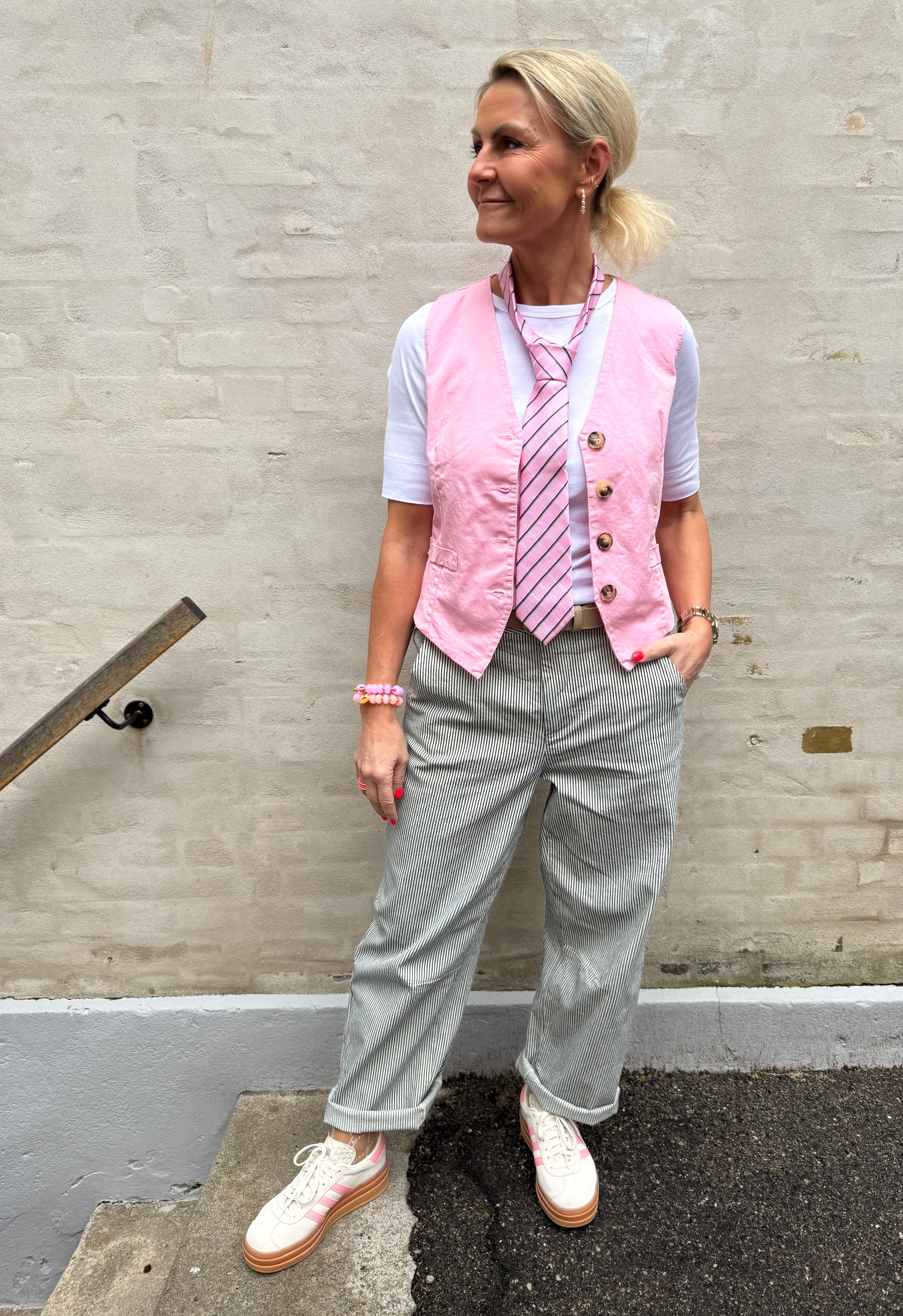 LULU slips - Pink Stripe