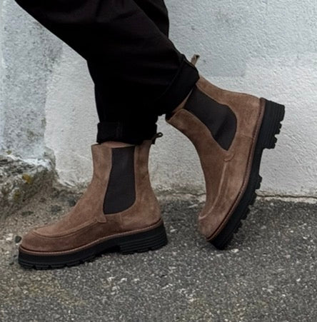 Riva Stövel - Mocka Taupe