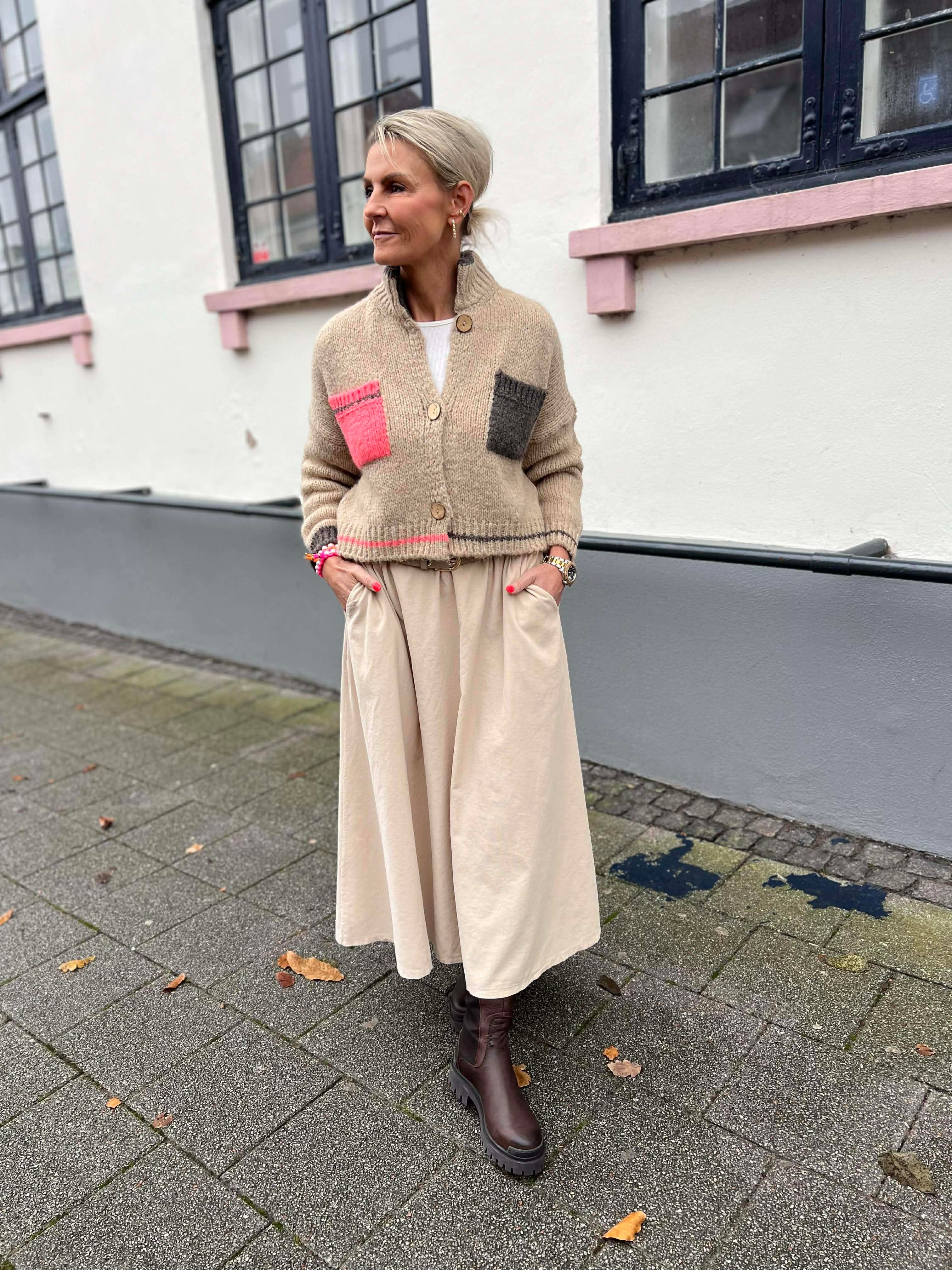 VIRGINIA manchesterkjol - Pärla