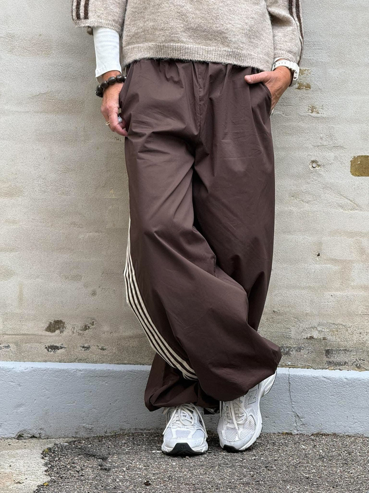 Track Suit Pants - Brown