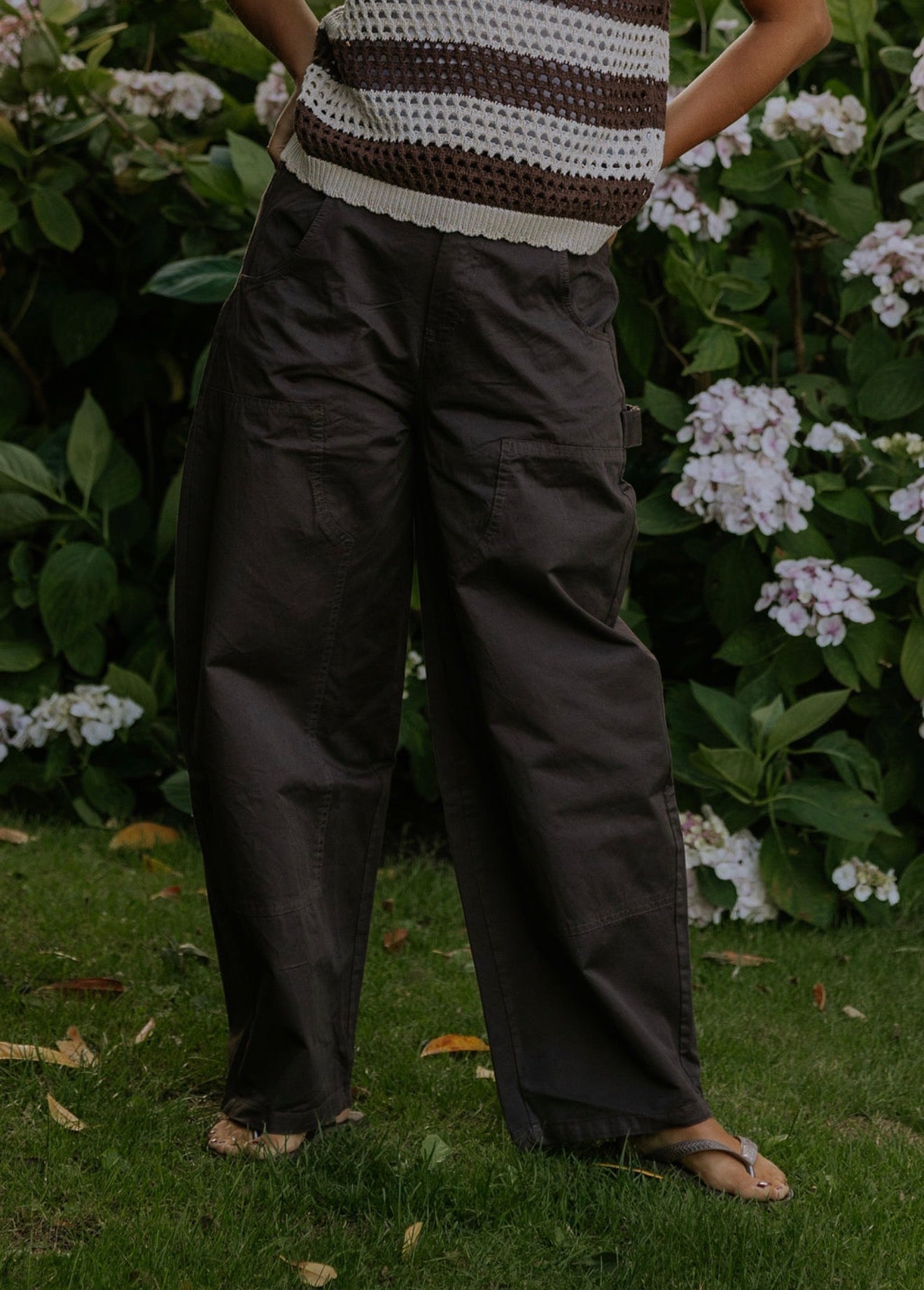 Lotte Byxor - Beige/Brun