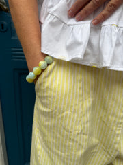 PastelGlow - Frostet mint grøn/Pastel gul