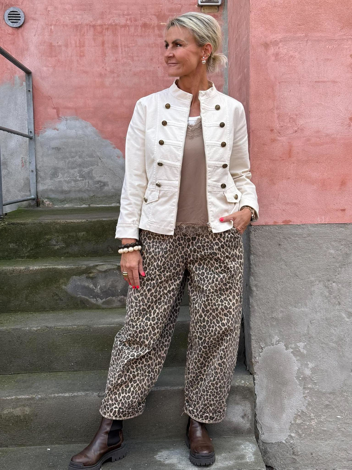 PREORDER-Baldoni Jacket - Off White