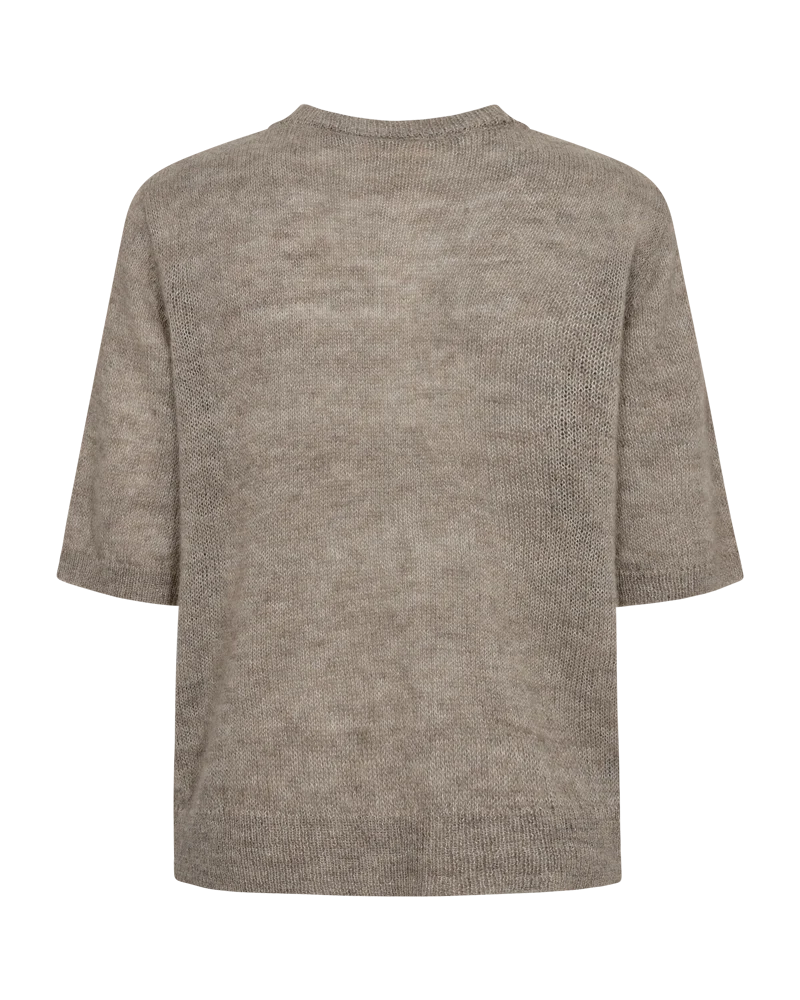 FQDIDO CARDIGAN - Desert Taupe Melange