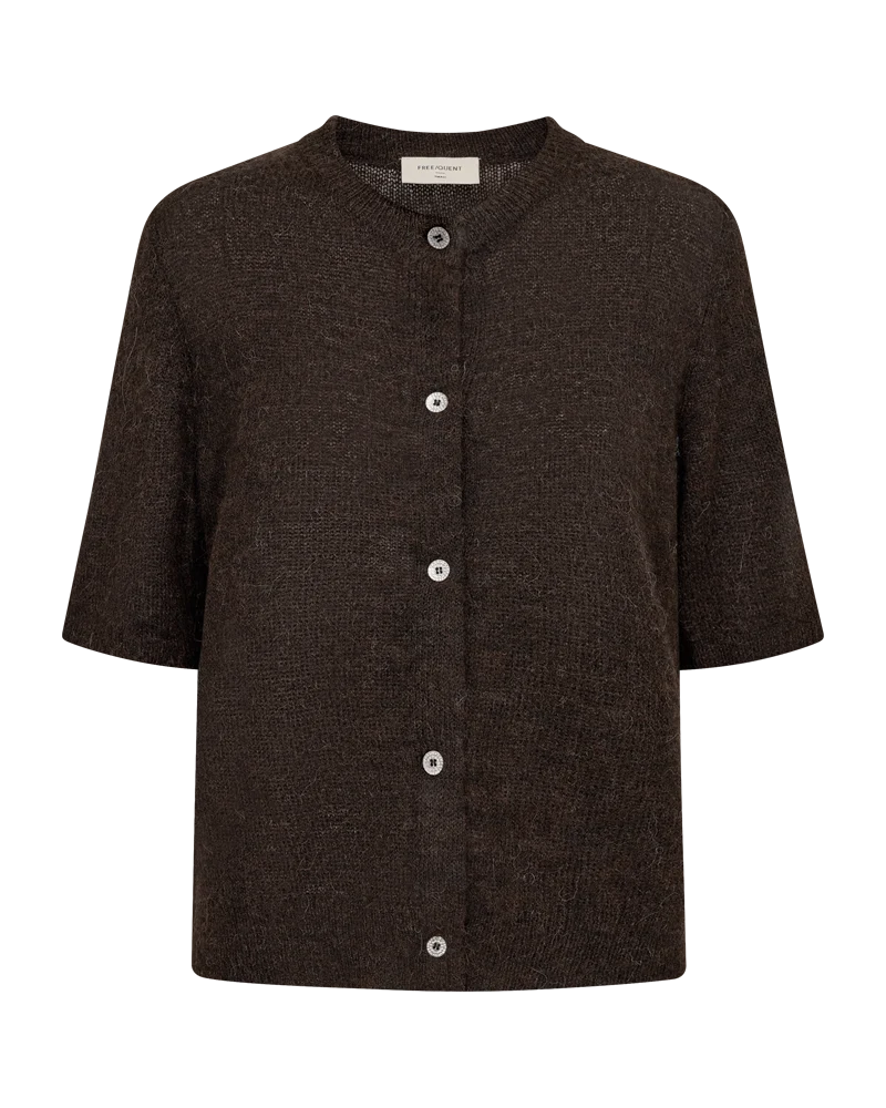 FQDIDO CARDIGAN - Mole Melange